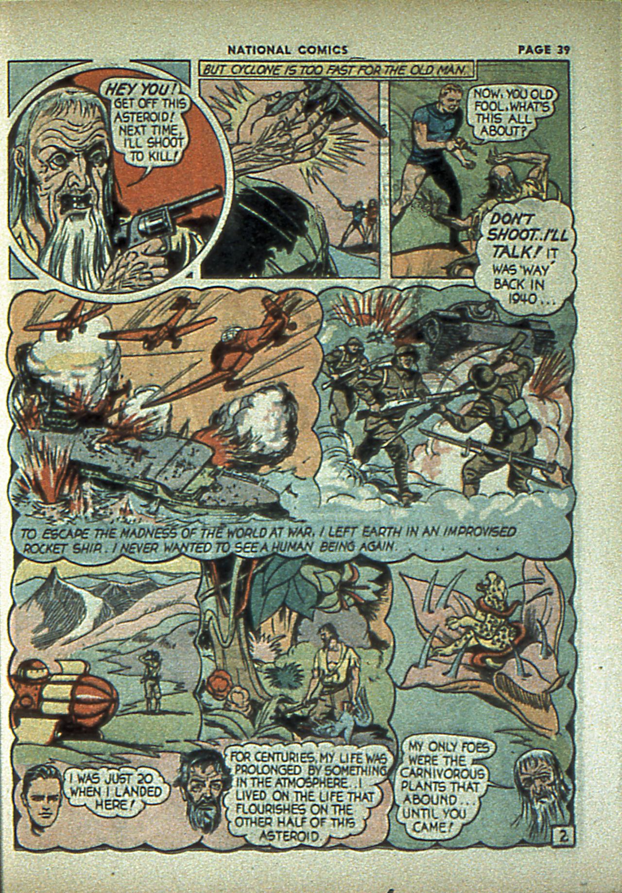 Read online National Comics comic -  Issue #4 - 41