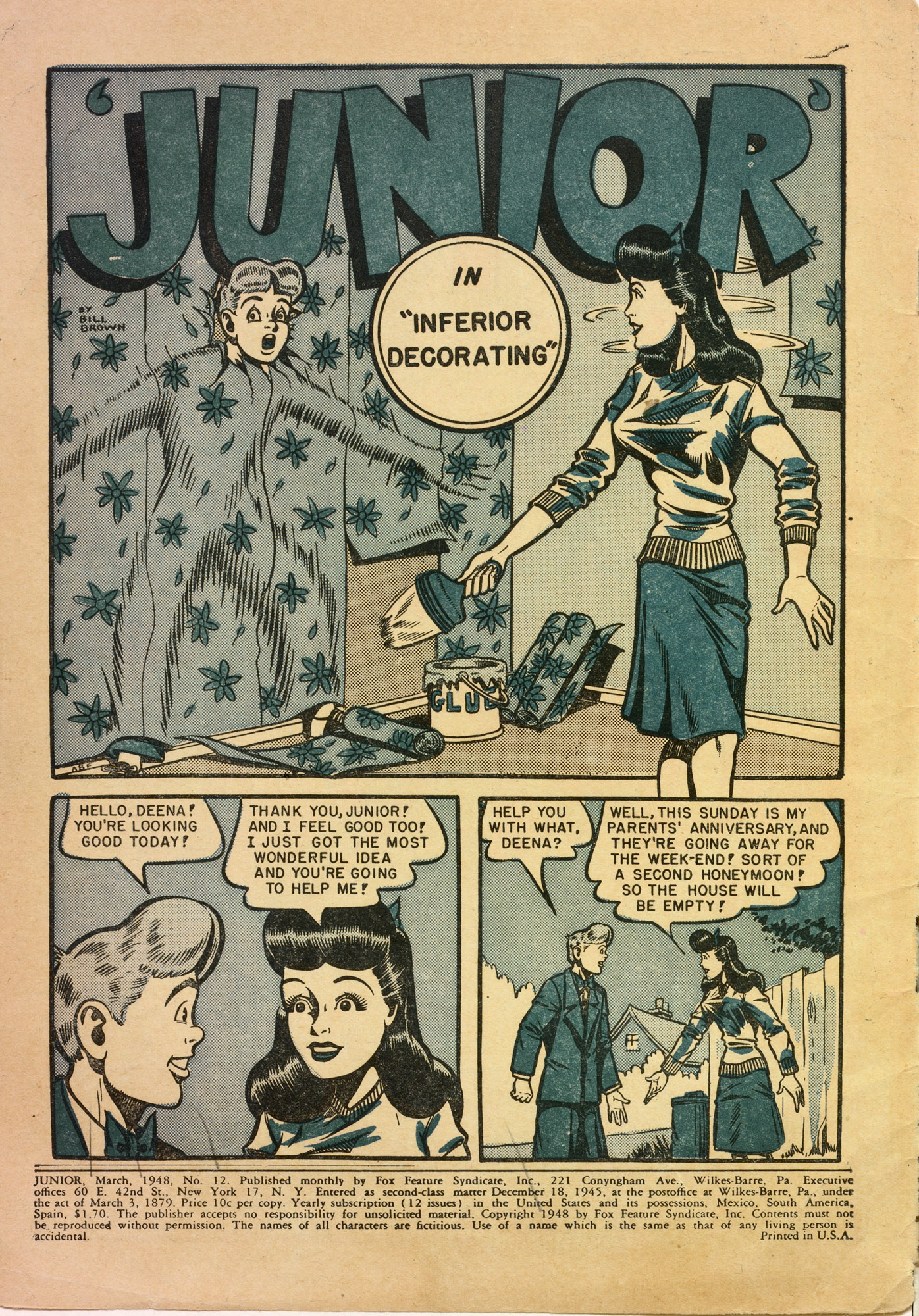 Read online Junior (1947) comic -  Issue #12 - 2