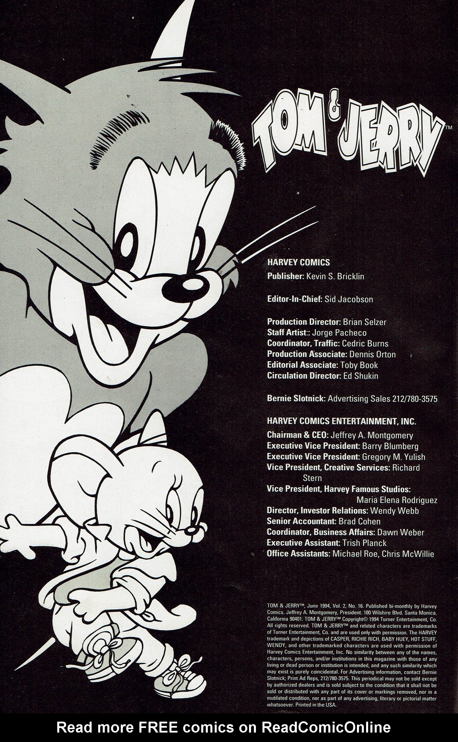 Read online Tom & Jerry comic -  Issue #16 - 2