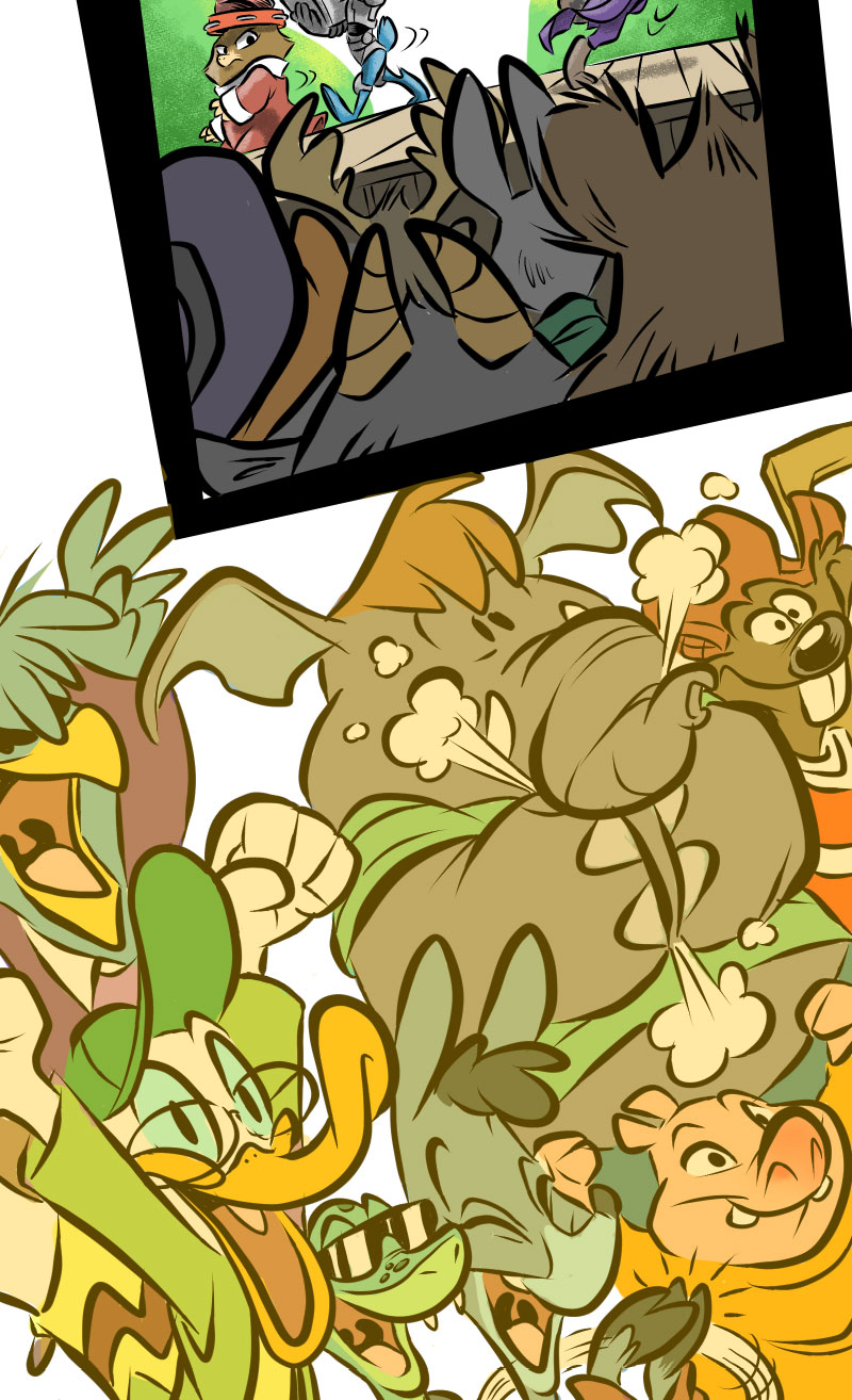 Read online Li'l Rocket Infinity Comic comic -  Issue #4 - 9