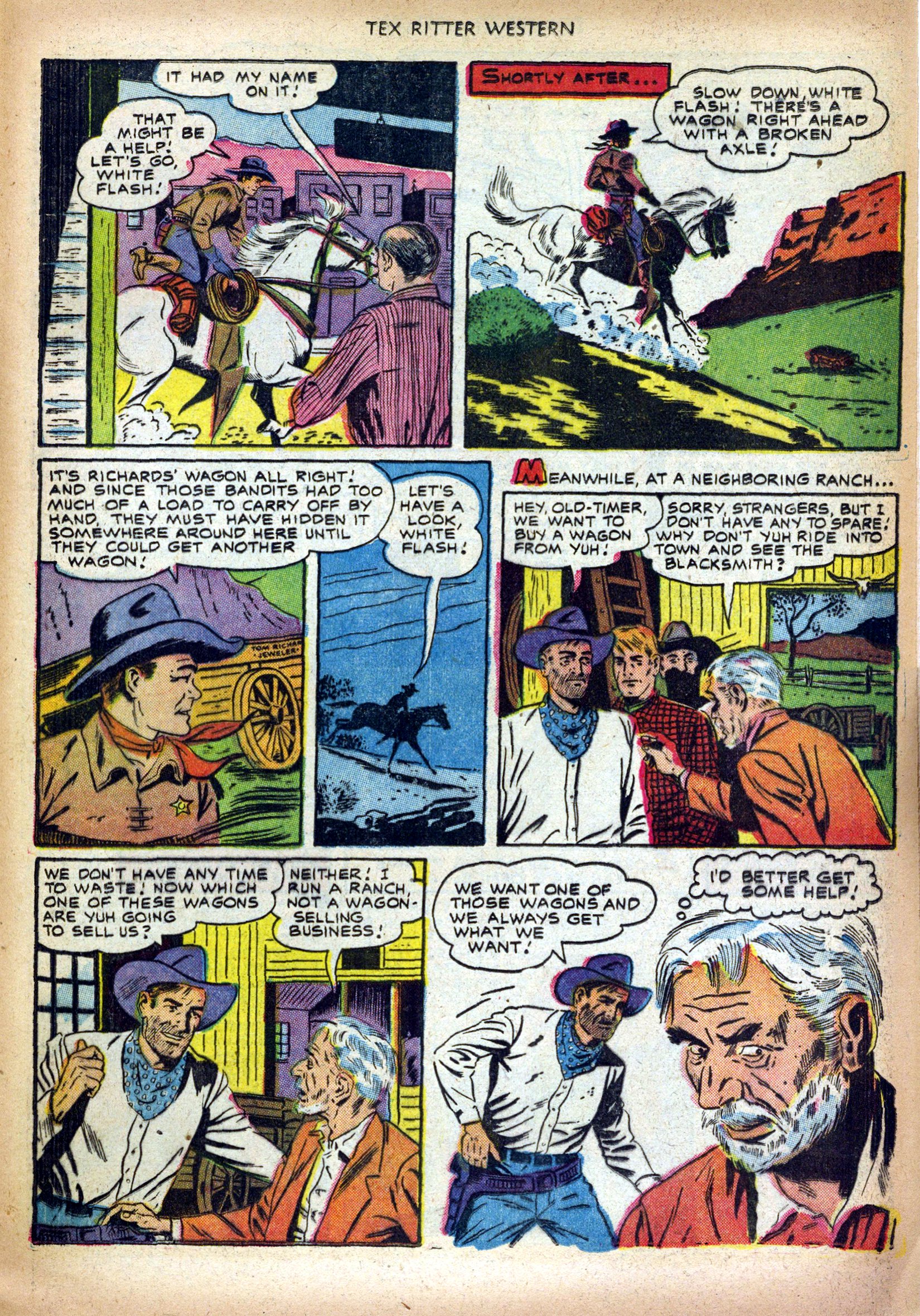 Read online Tex Ritter Western comic -  Issue #13 - 29