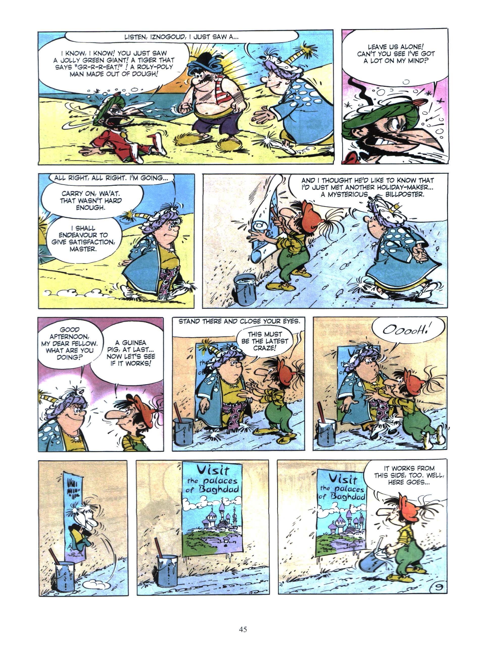 Read online Iznogoud comic -  Issue #7 - 43