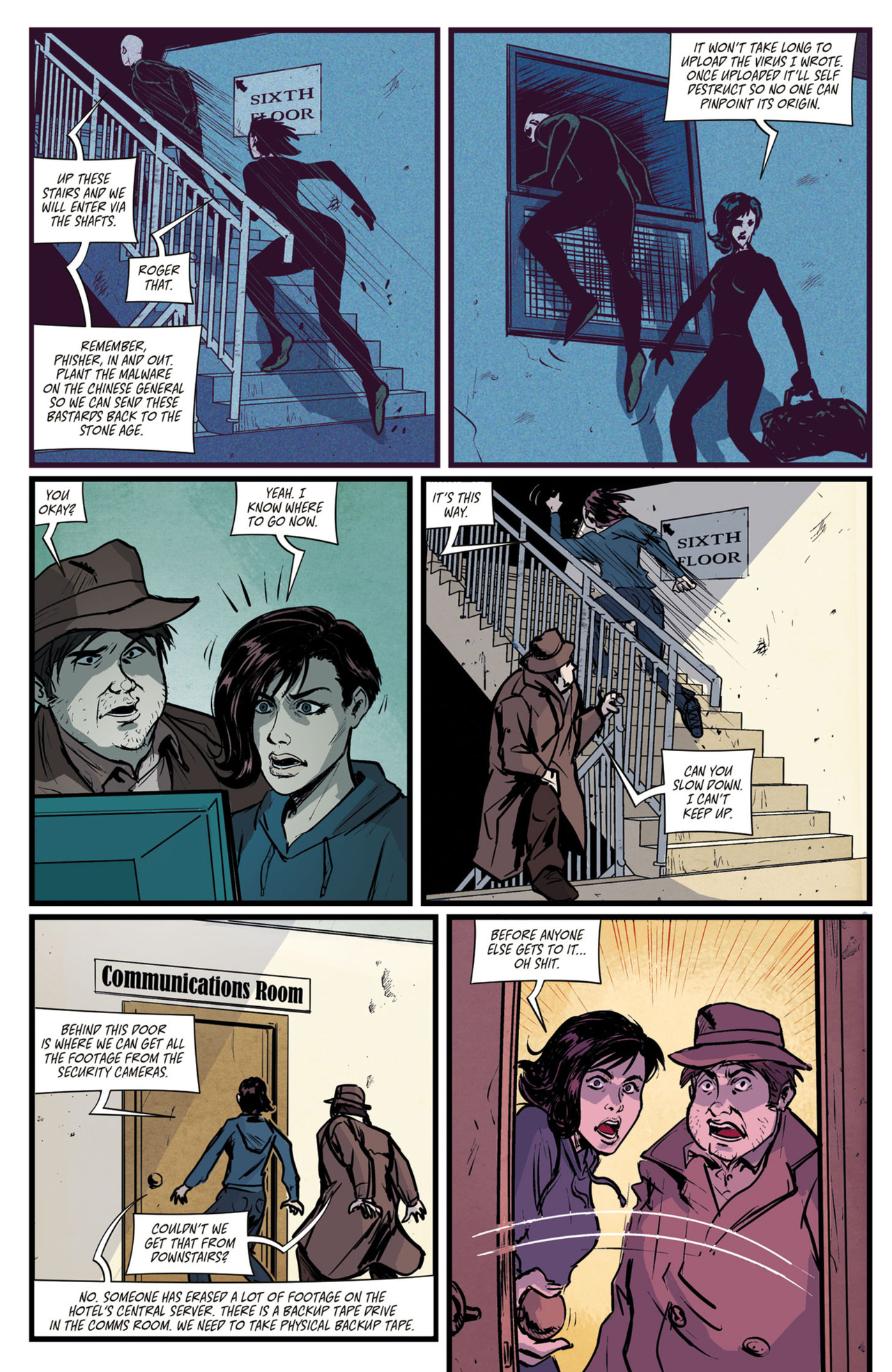 Read online Zero Day Threat comic -  Issue #5 - 6