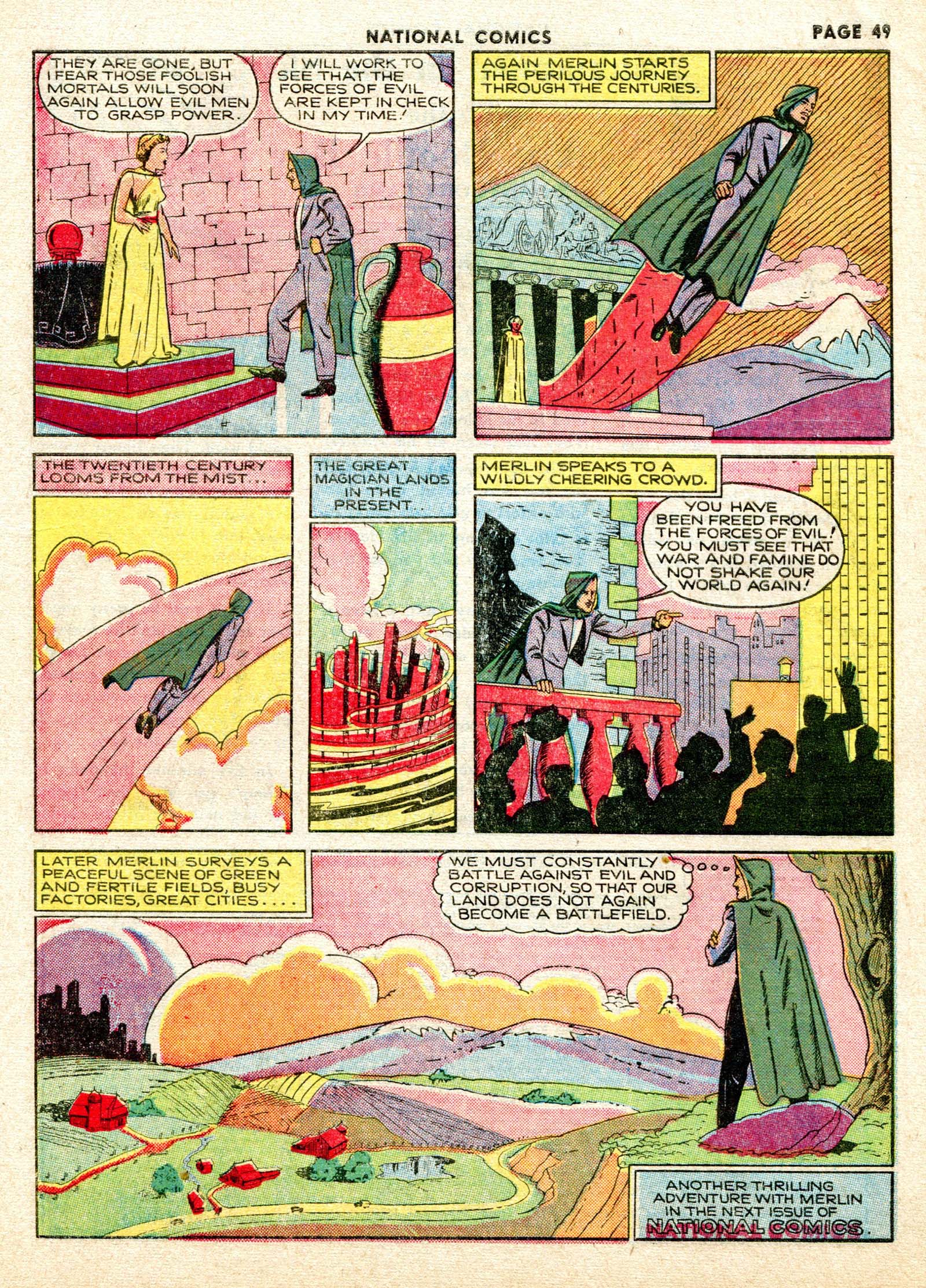 Read online National Comics comic -  Issue #8 - 51