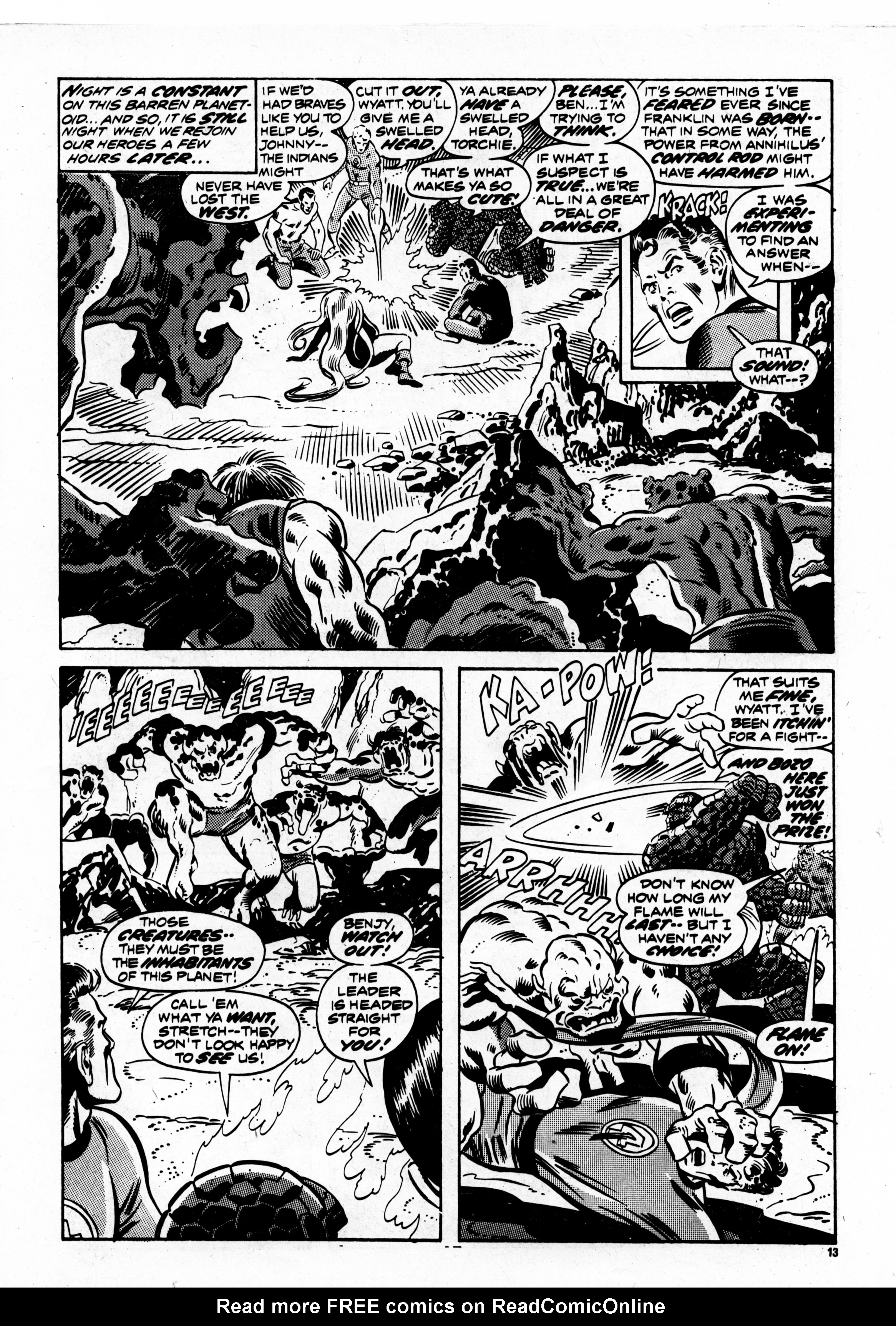 Read online Fantastic Four (1982) comic -  Issue #9 - 13