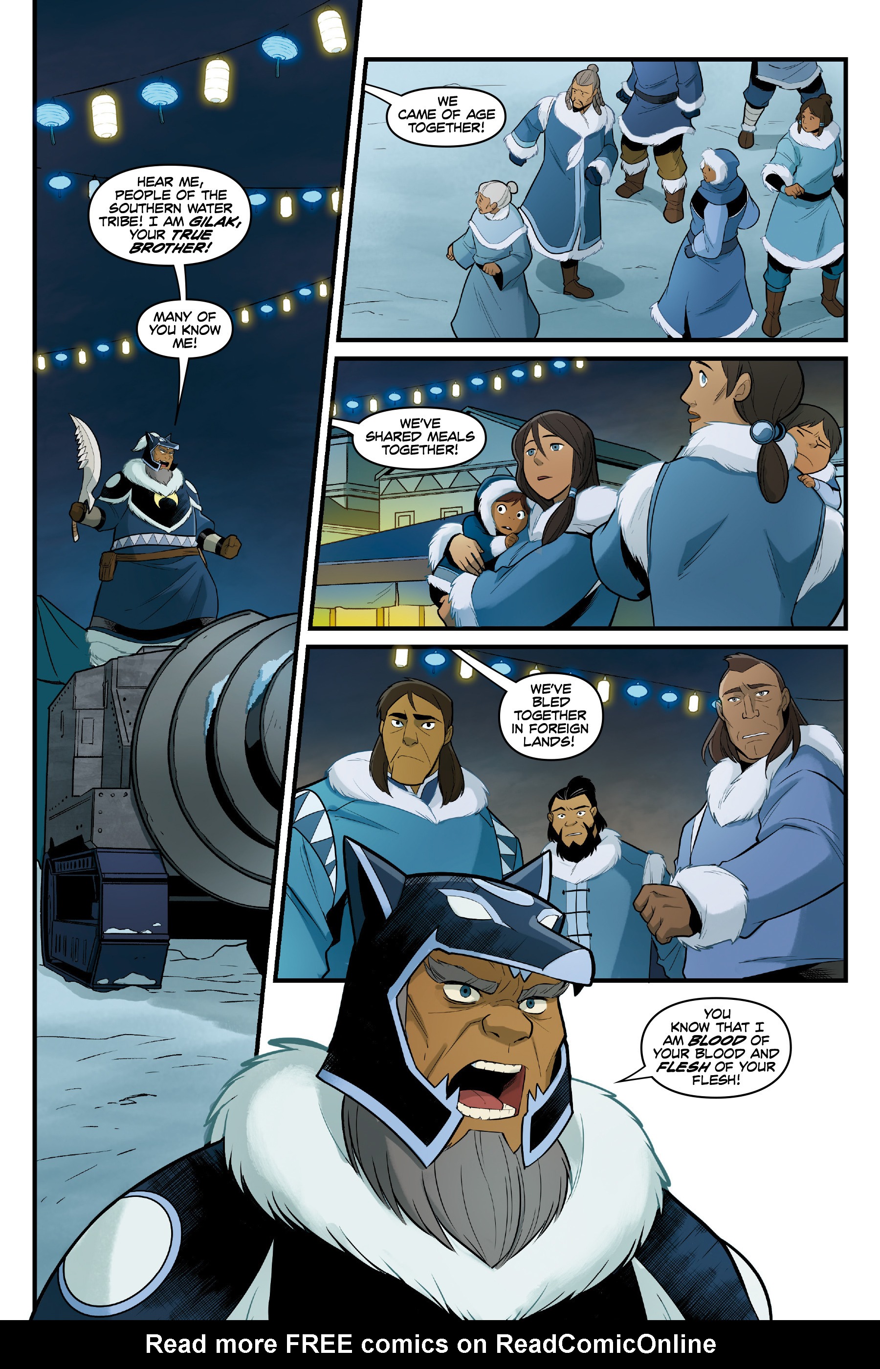 Read online Nickelodeon Avatar: The Last Airbender - North and South comic -  Issue #2 - 38