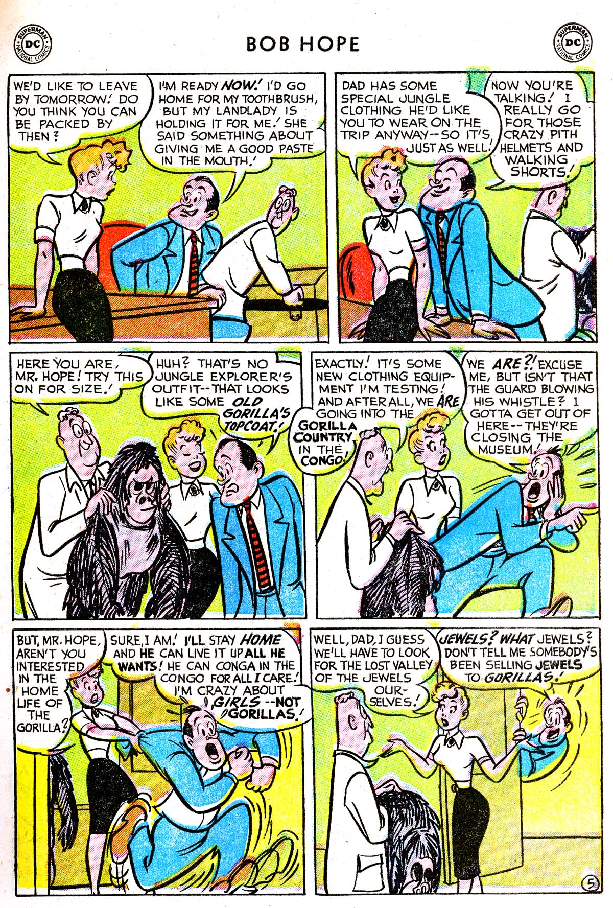 Read online The Adventures of Bob Hope comic -  Issue #33 - 7