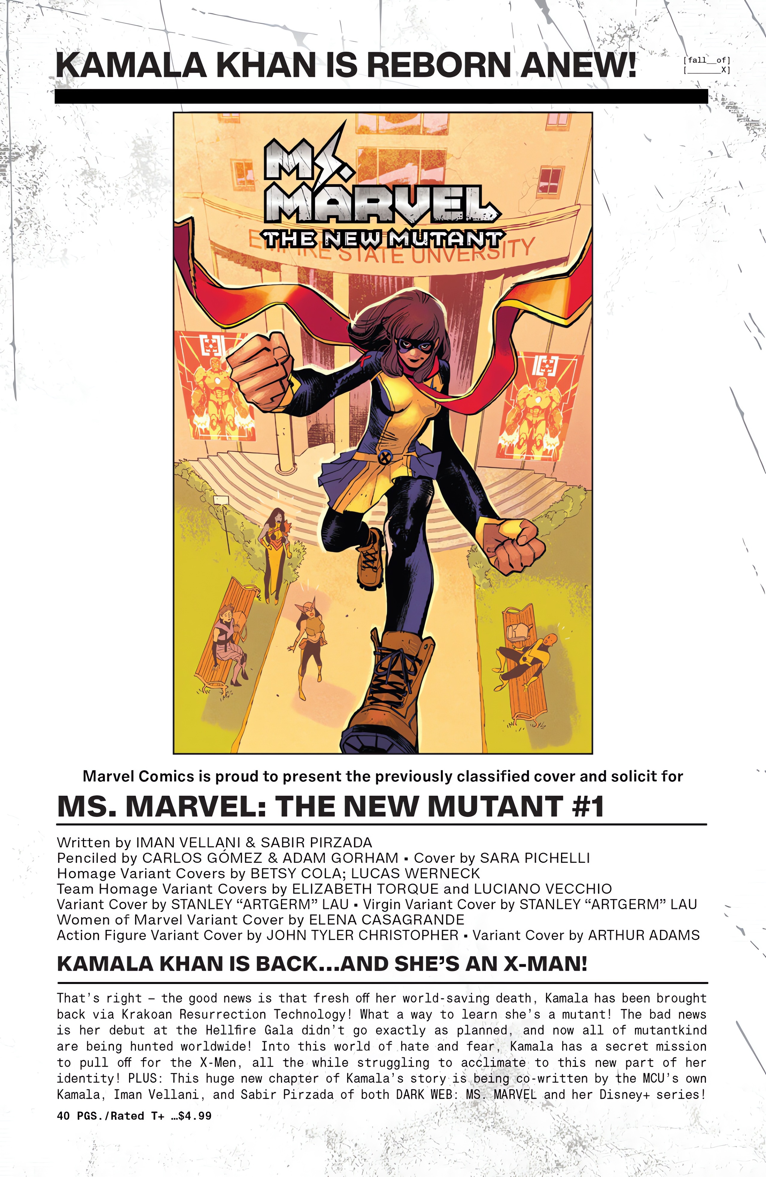 Read online X-Men: Hellfire Gala (2023) comic -  Issue # Full - 74