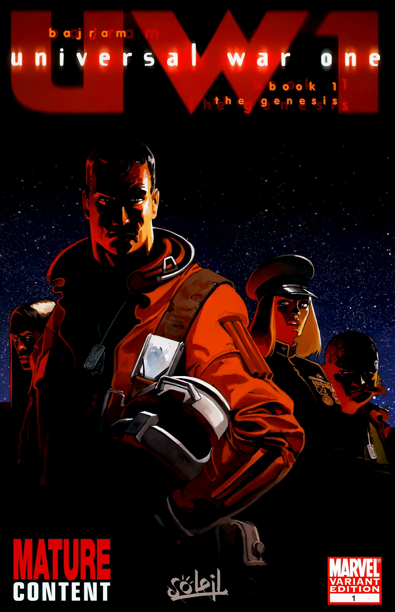 Read online Universal War One comic -  Issue #1 - 1