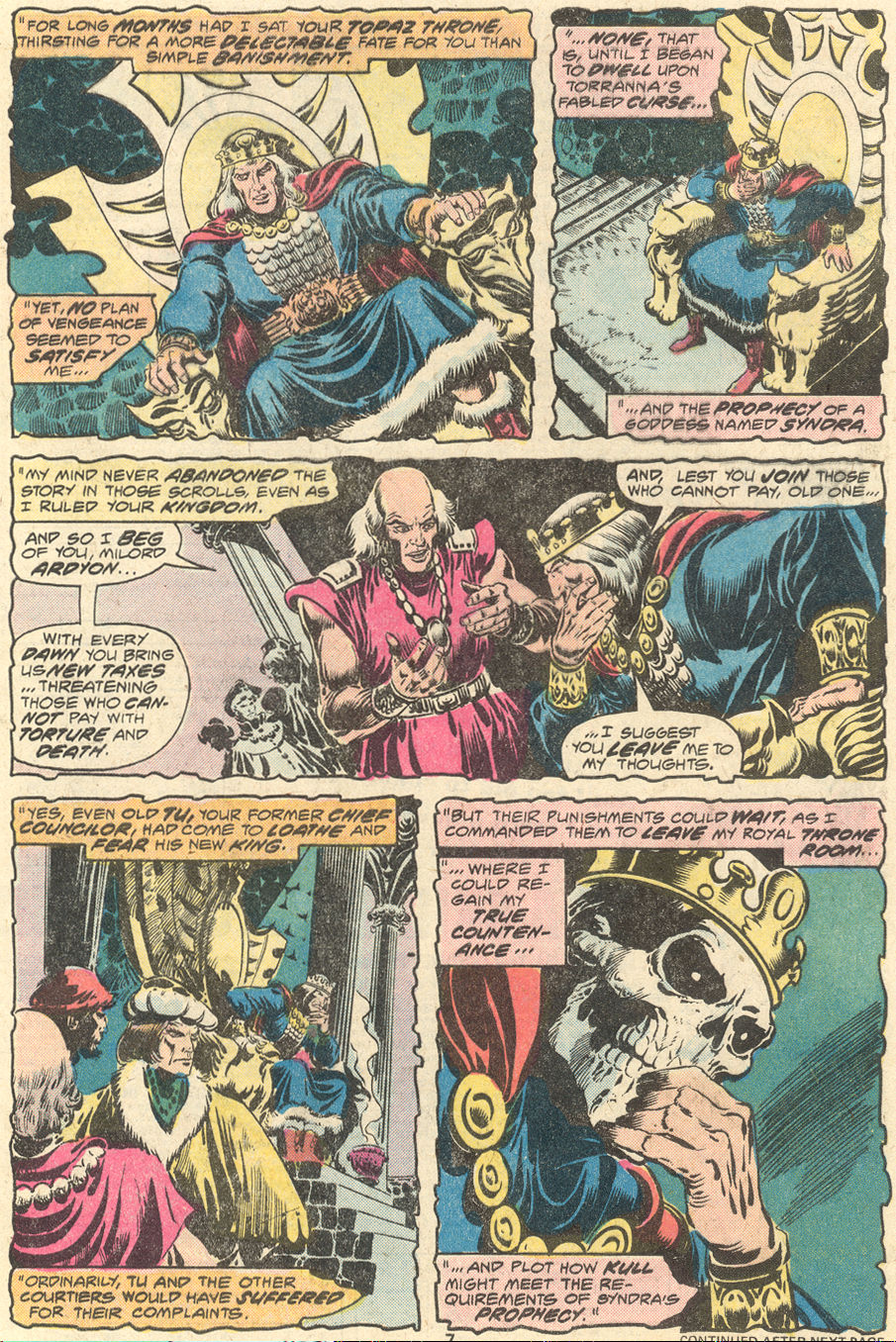 Read online Kull The Destroyer comic -  Issue #29 - 5