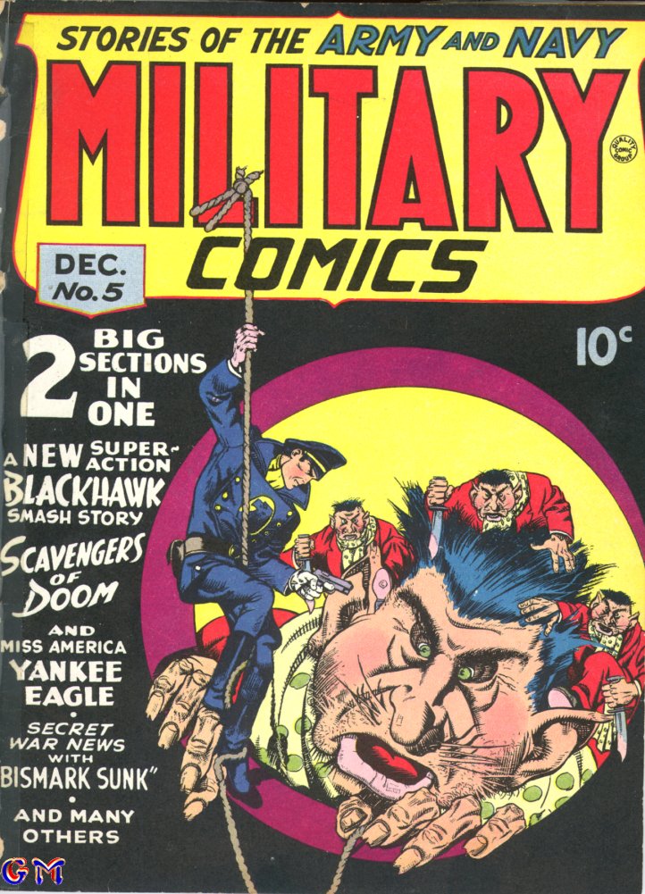 Read online Military Comics comic -  Issue #5 - 1