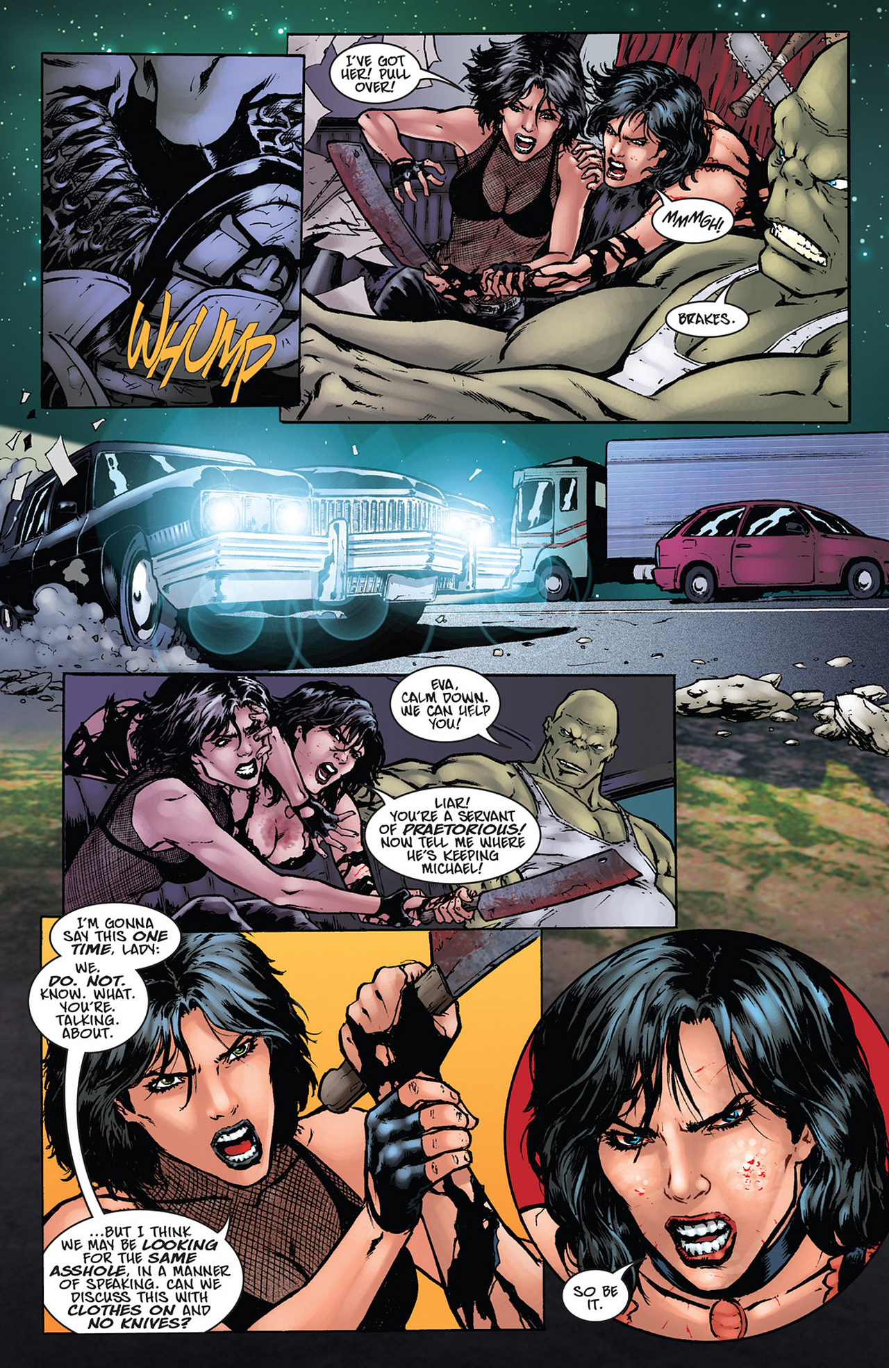 Read online Hack/Slash/Eva Monster's Ball comic -  Issue # _TPB - 35