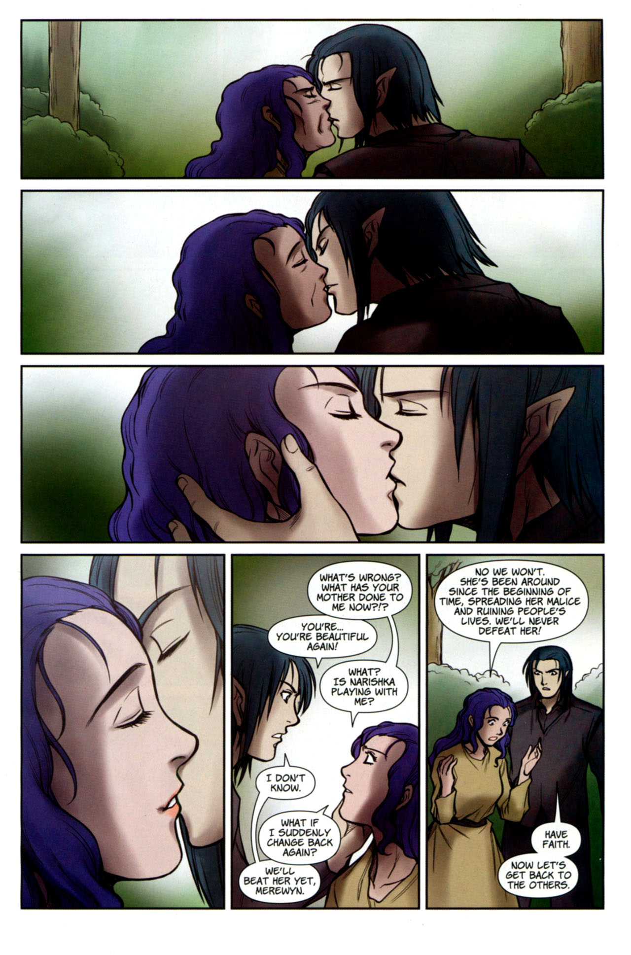 Read online Lords of Avalon: Knight of Darkness comic -  Issue #5 - 14