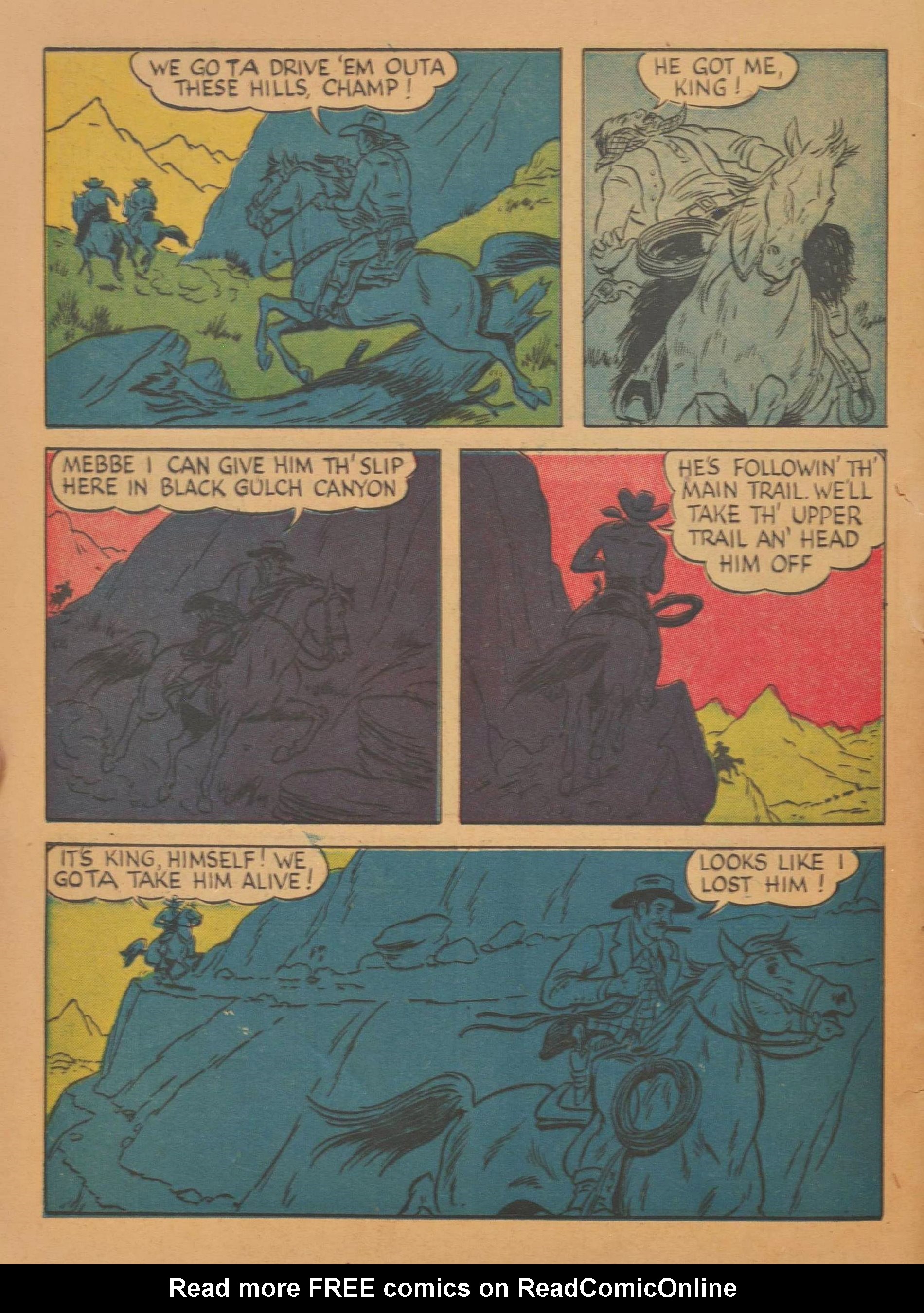 Read online Gene Autry Comics comic -  Issue #6 - 54