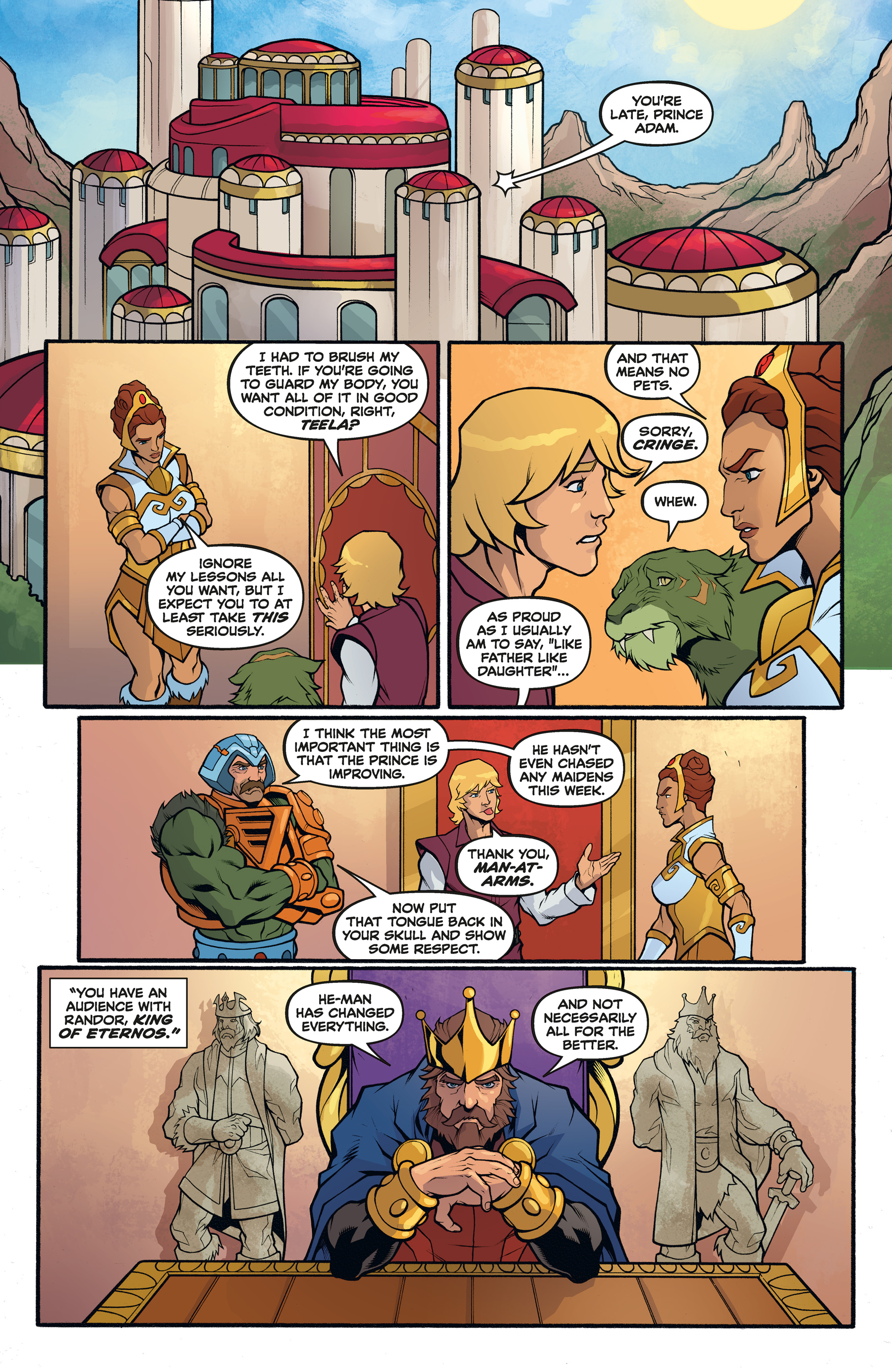 Read online Masters of the Universe: Forge of Destiny comic -  Issue #1 - 8