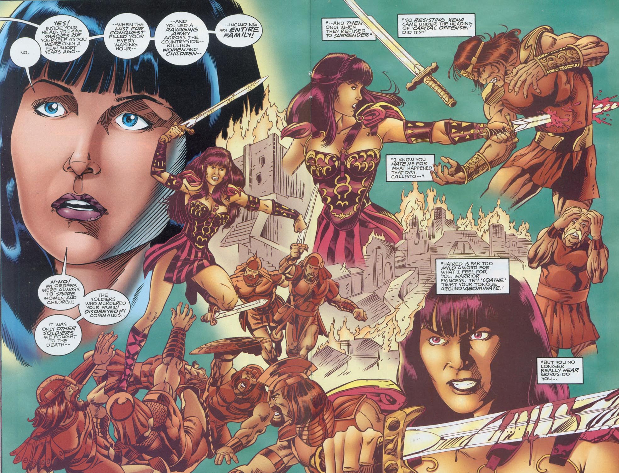 Read online Xena: Warrior Princess vs Callisto comic -  Issue #2 - 13