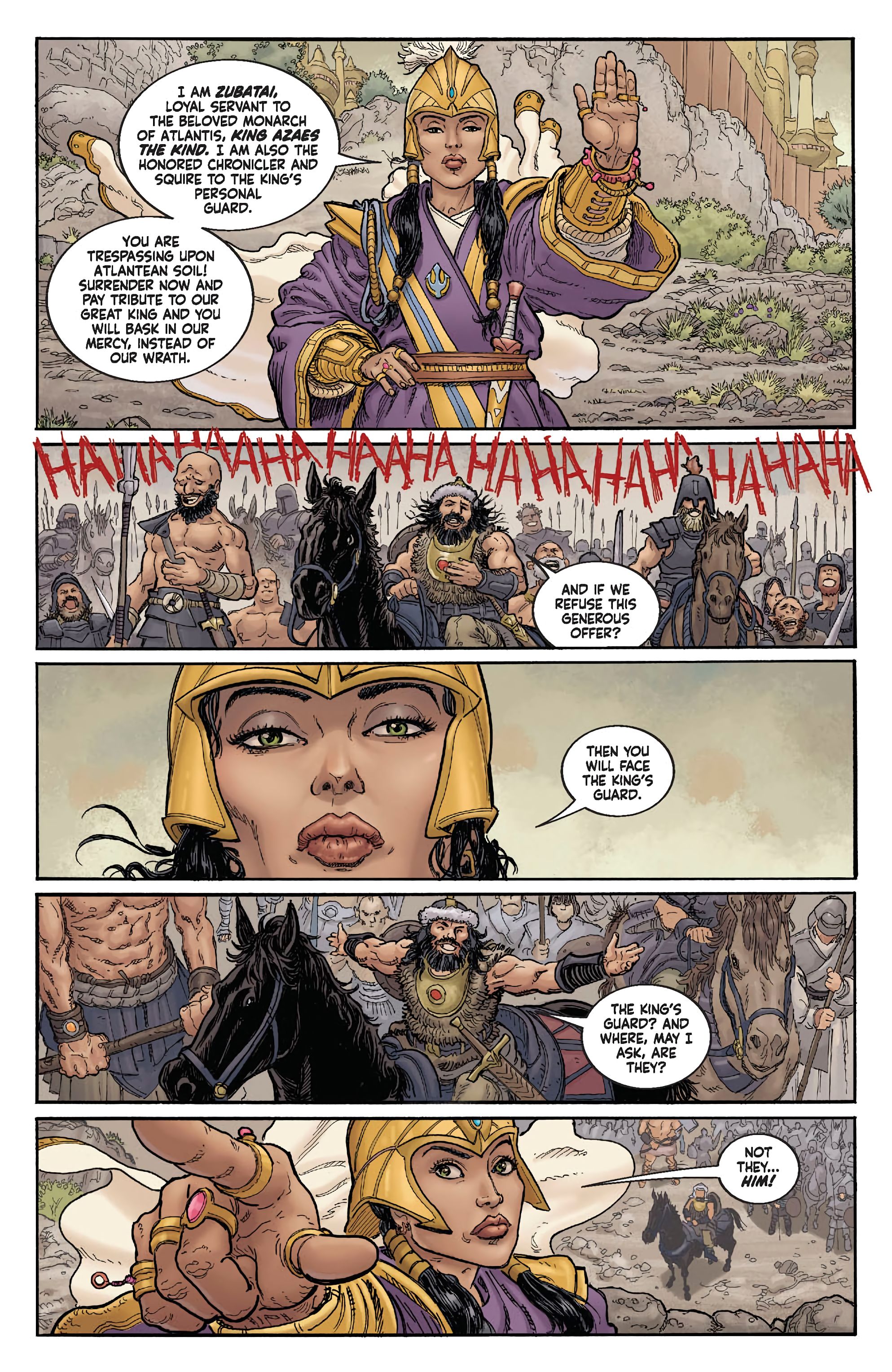 Read online BRZRKR: Poetry of Madness comic -  Issue # Full - 9
