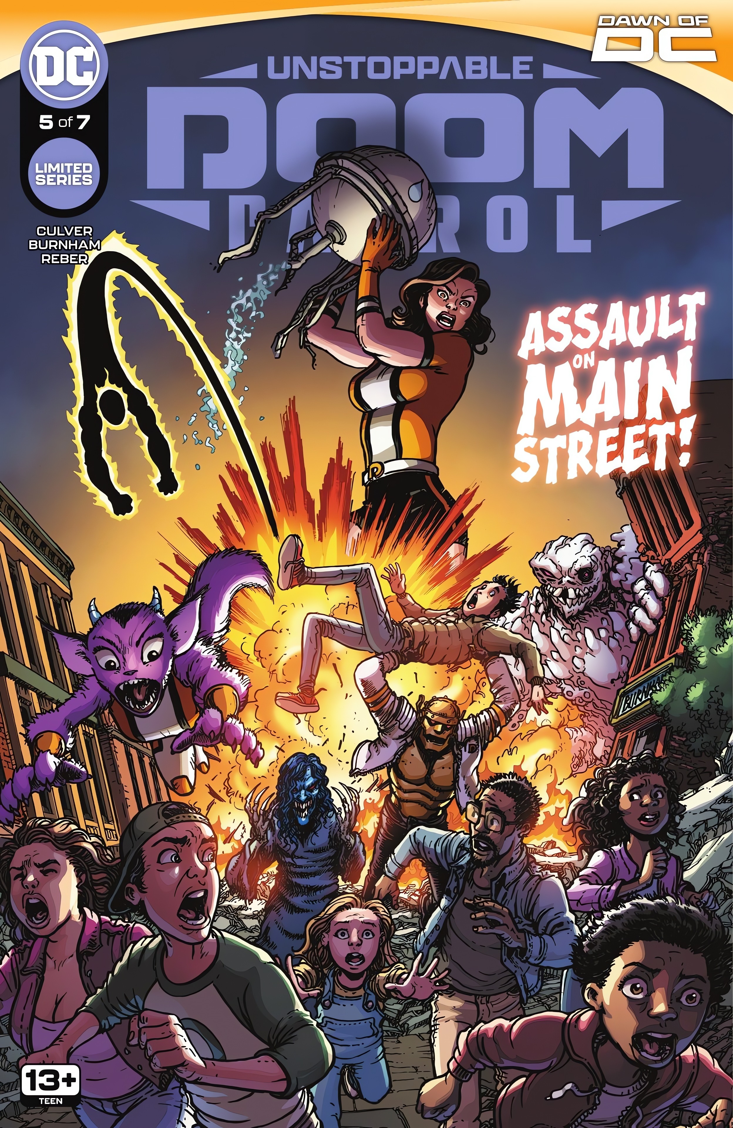 Read online Unstoppable Doom Patrol comic -  Issue #5 - 1