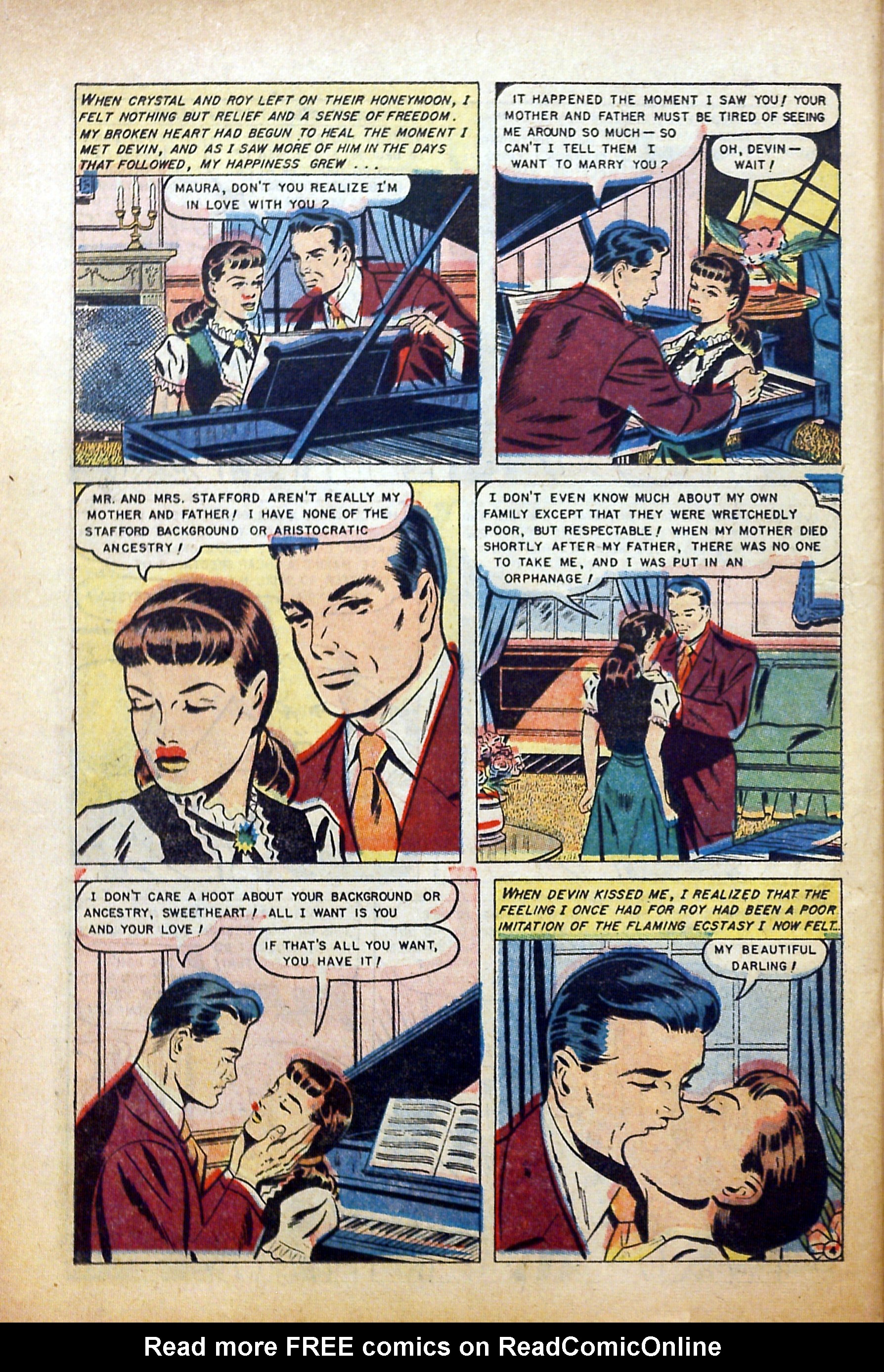 Read online Glamorous Romances comic -  Issue #82 - 22