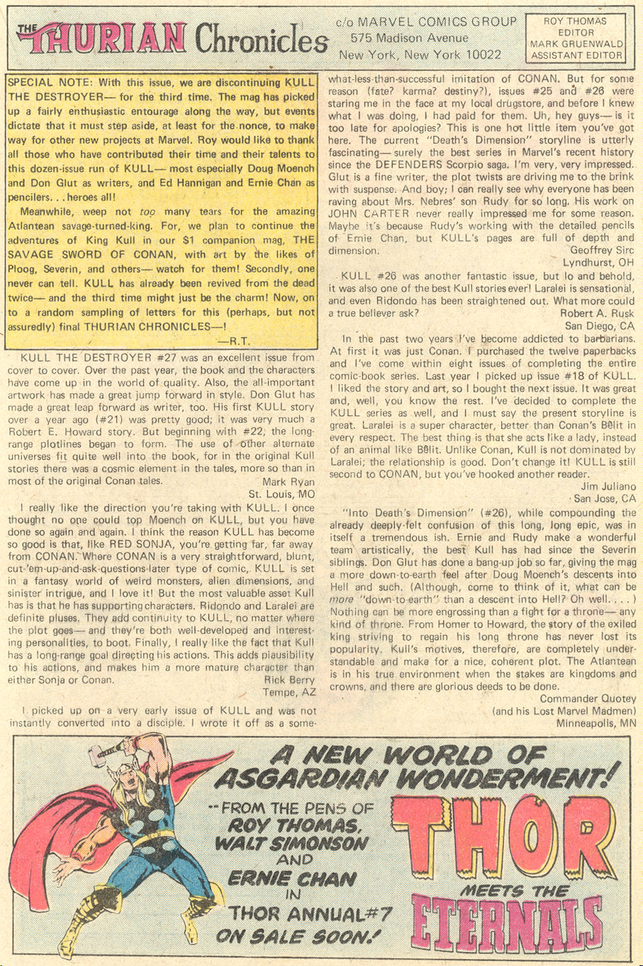 Read online Kull The Destroyer comic -  Issue #29 - 18