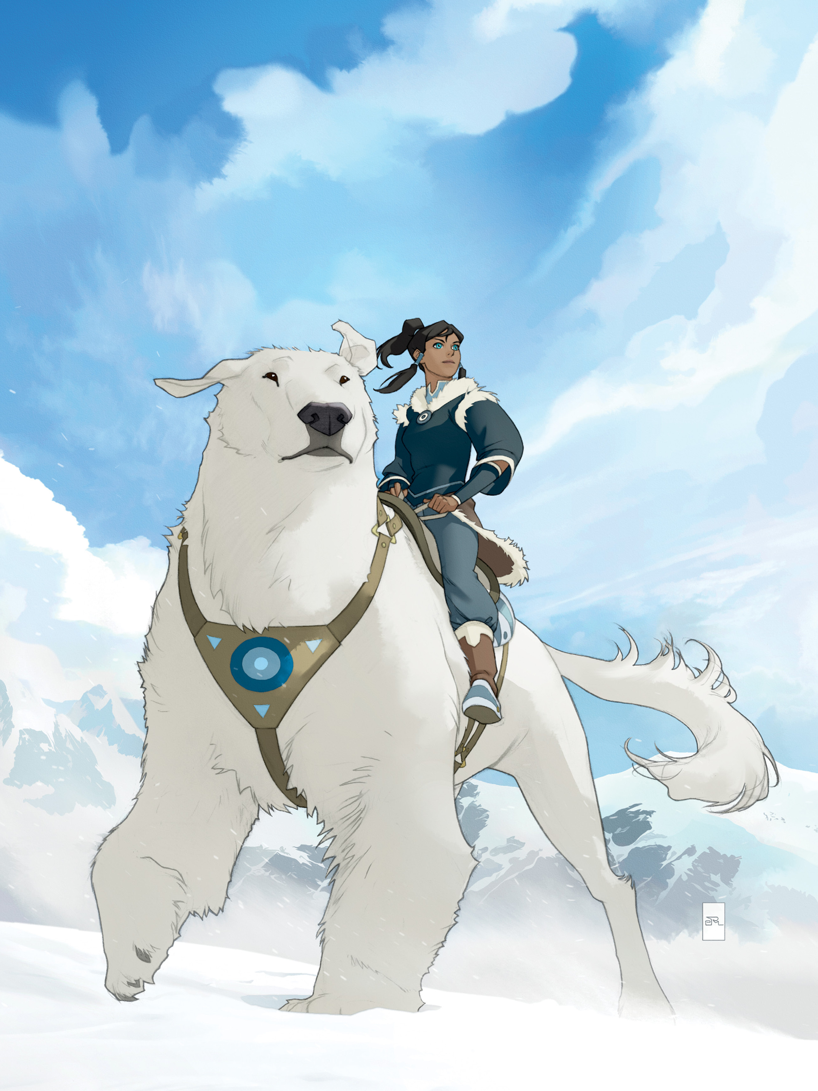 Read online The Legend of Korra: The Art of the Animated Series comic -  Issue # TPB 1 - 5