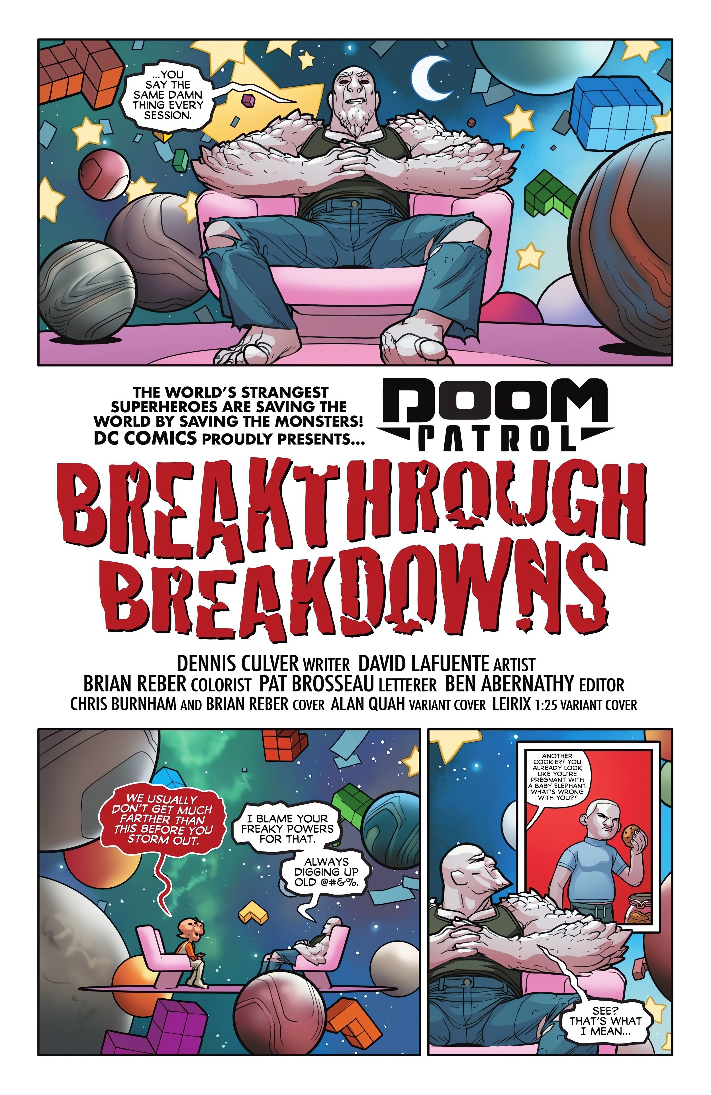 Read online Unstoppable Doom Patrol comic -  Issue #4 - 4
