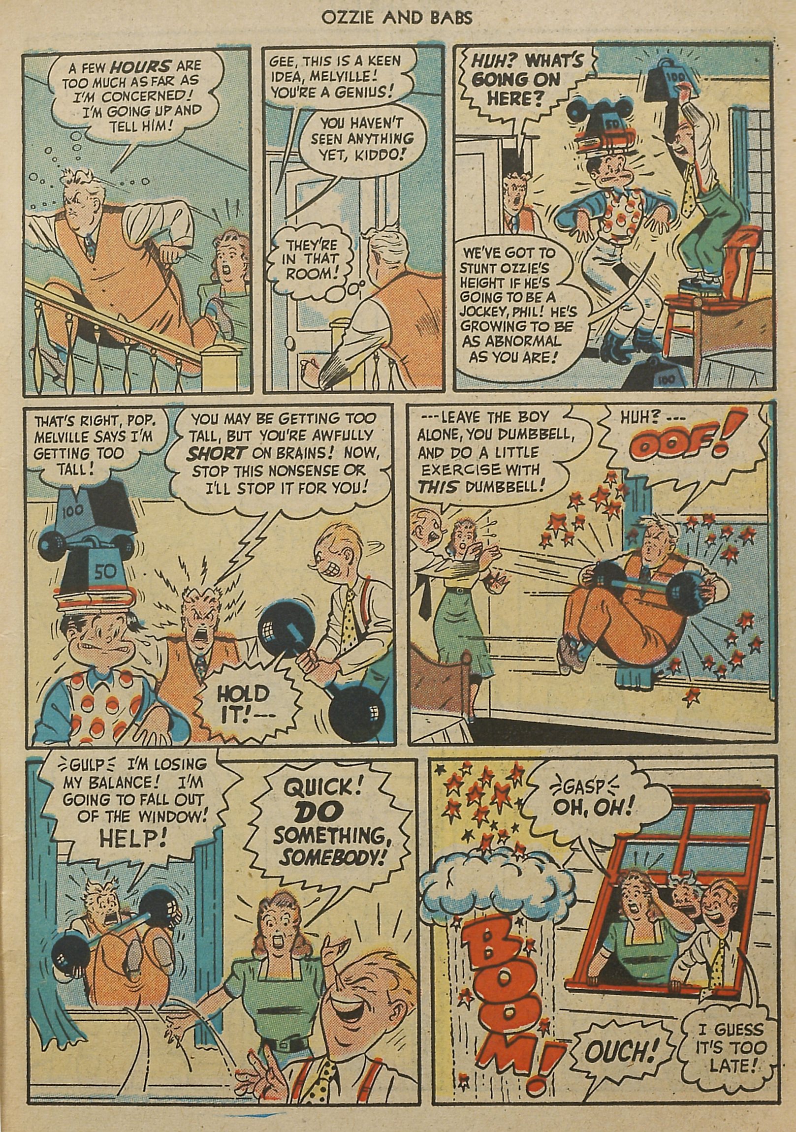 Read online Ozzie And Babs comic -  Issue #12 - 7