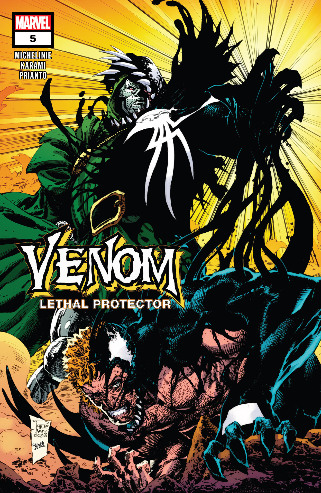 Read online Venom: Lethal Protector ll comic -  Issue #5 - 1