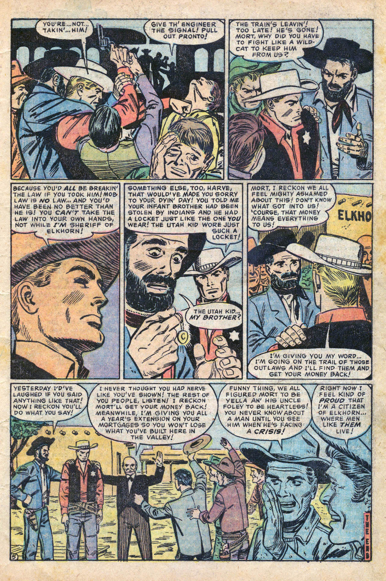 Read online Two Gun Western comic -  Issue #9 - 7