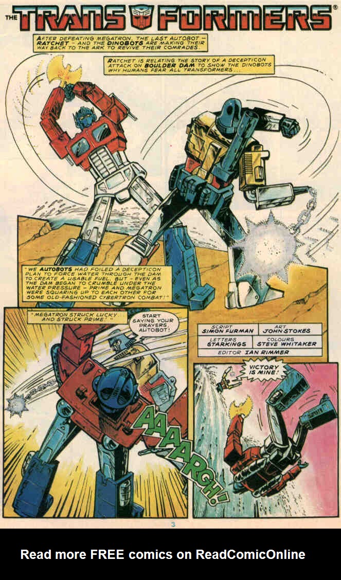 Read online The Transformers (UK) comic -  Issue #30 - 2