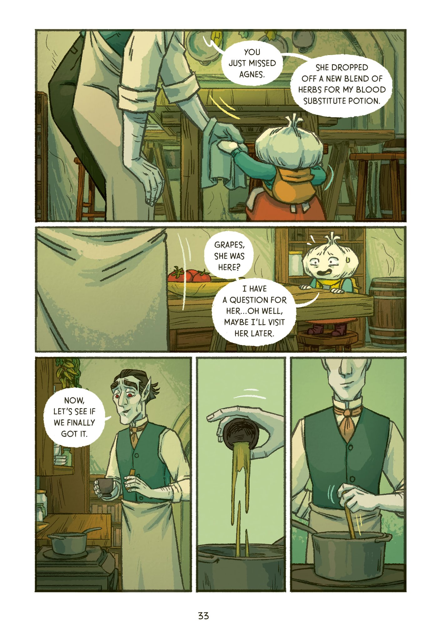 Read online Garlic & the Witch comic -  Issue # TPB (Part 1) - 38