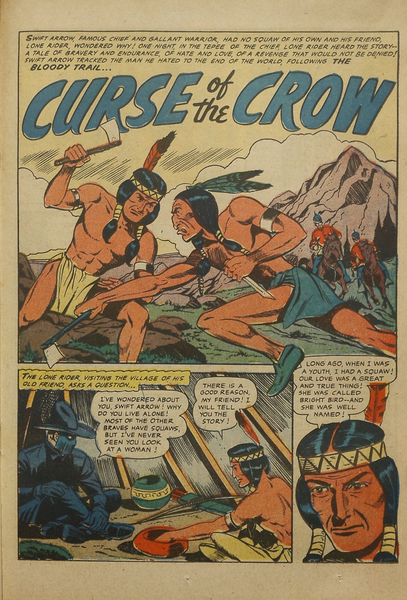 Read online Swift Arrow (1954) comic -  Issue #4 - 21