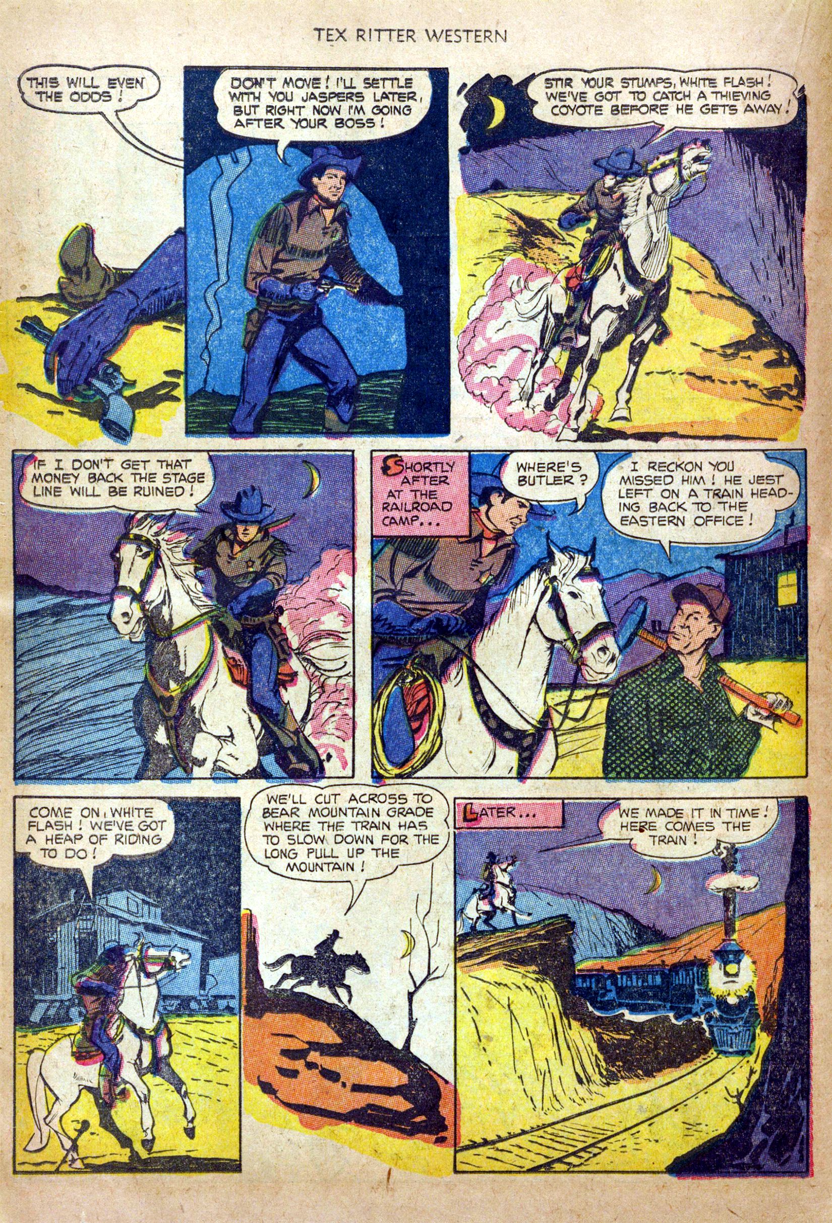 Read online Tex Ritter Western comic -  Issue #20 - 14