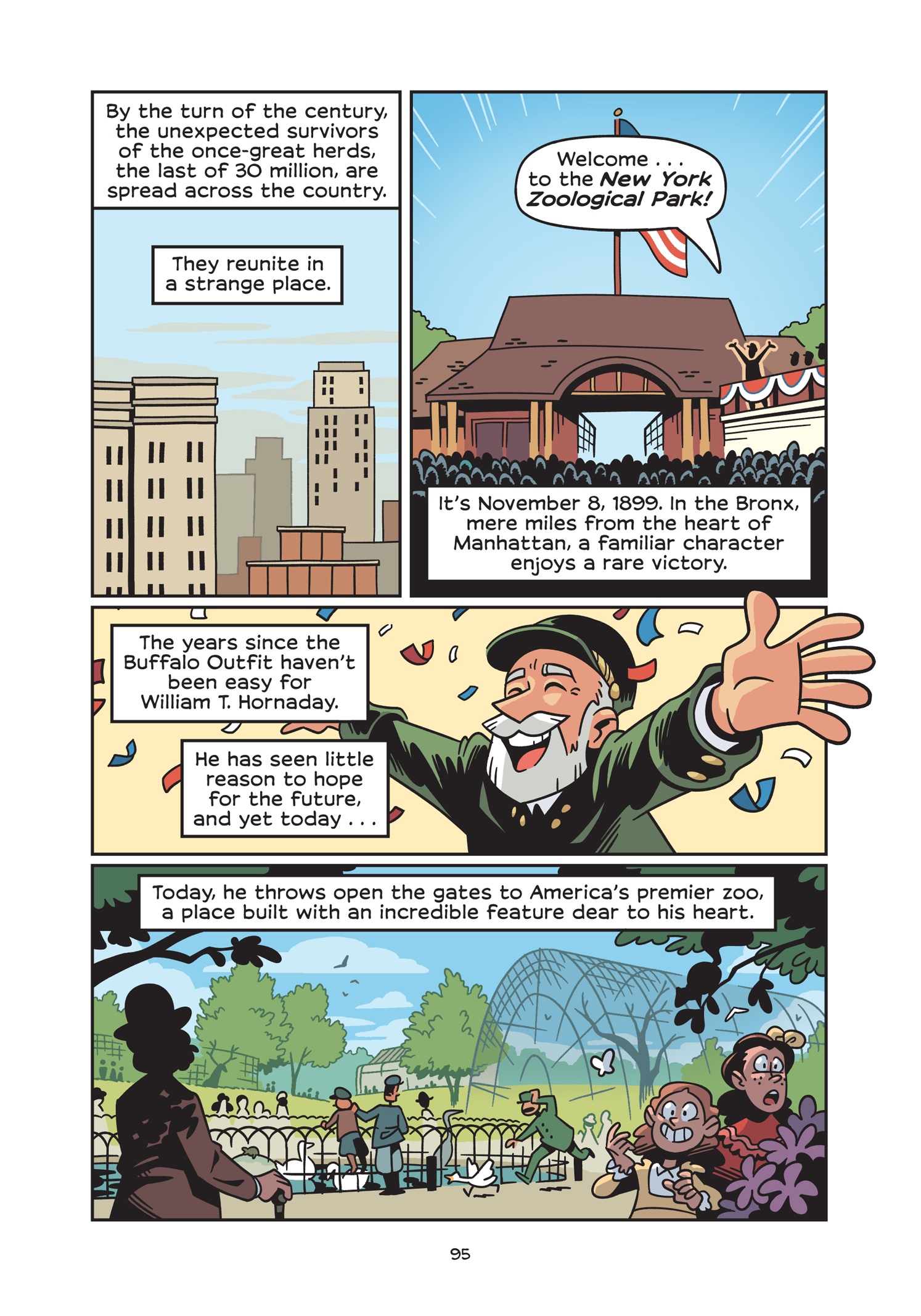 Read online History Comics comic -  Issue # The American Bison - The Buffalos Survival Tale - 101