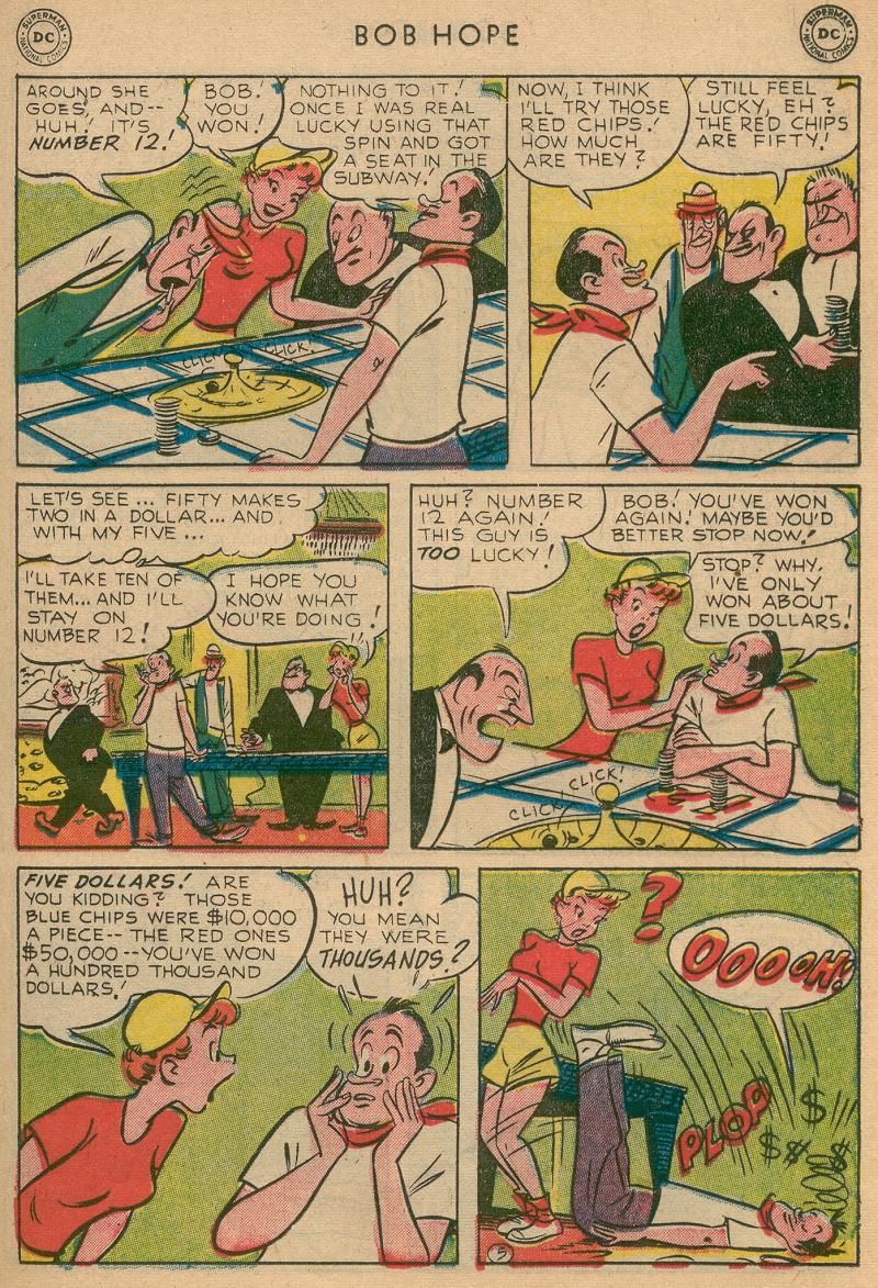 Read online The Adventures of Bob Hope comic -  Issue #18 - 27