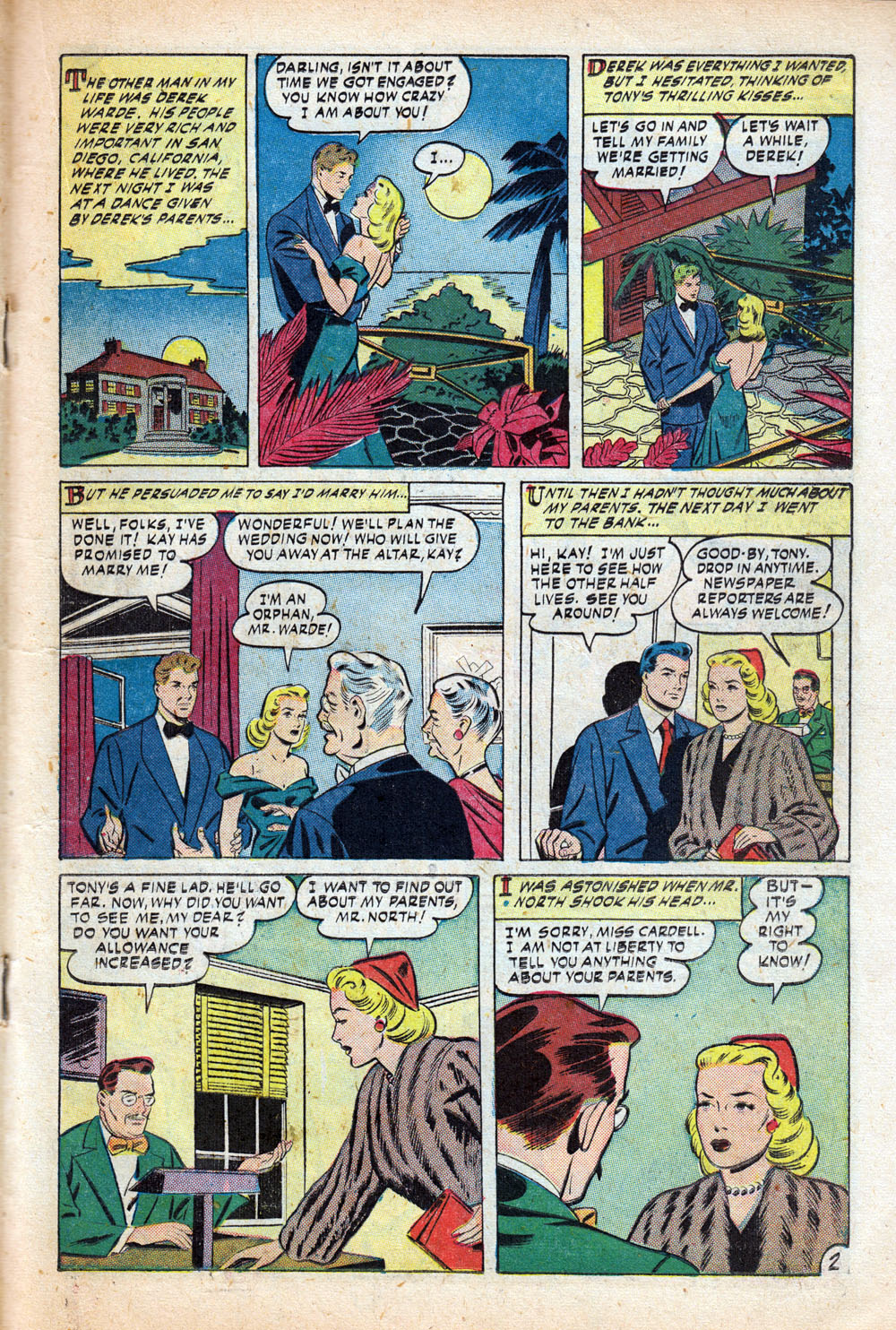 Read online Glamorous Romances comic -  Issue #50 - 19