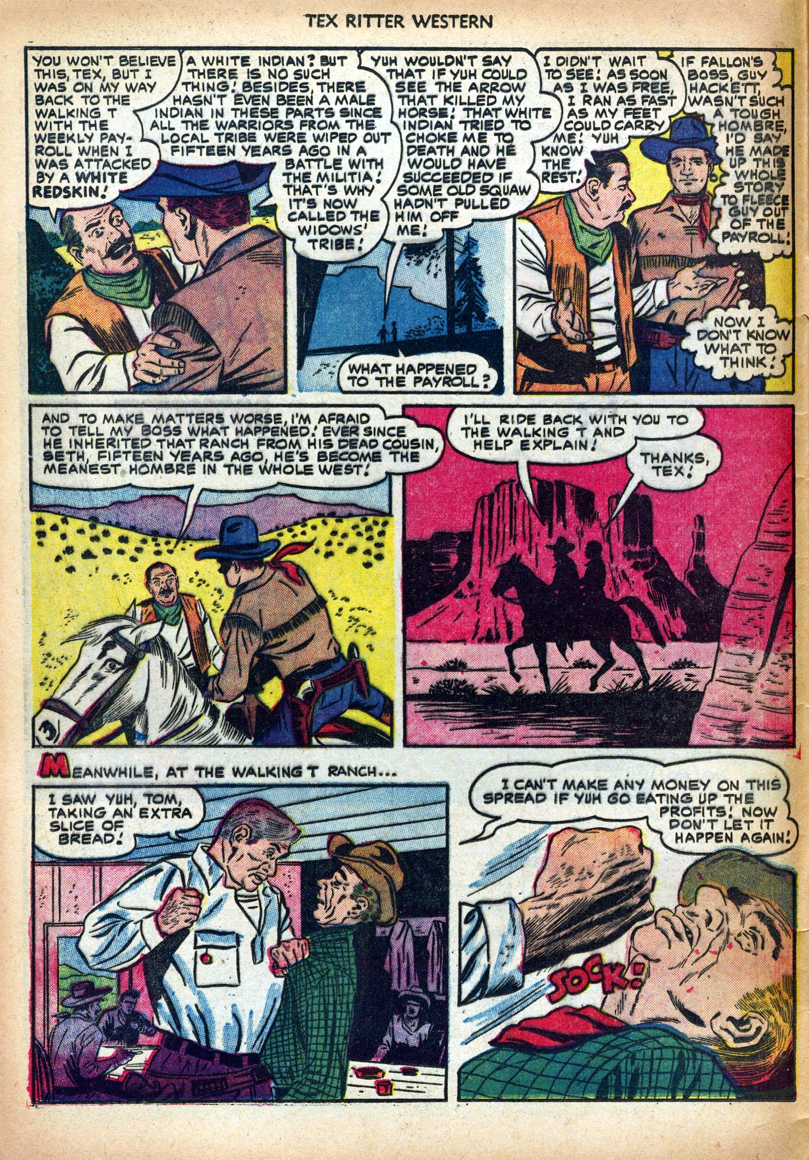 Read online Tex Ritter Western comic -  Issue #13 - 4