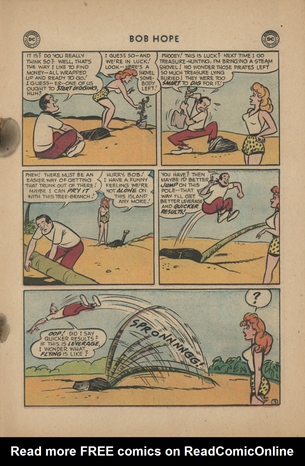Read online The Adventures of Bob Hope comic -  Issue #45 - 15