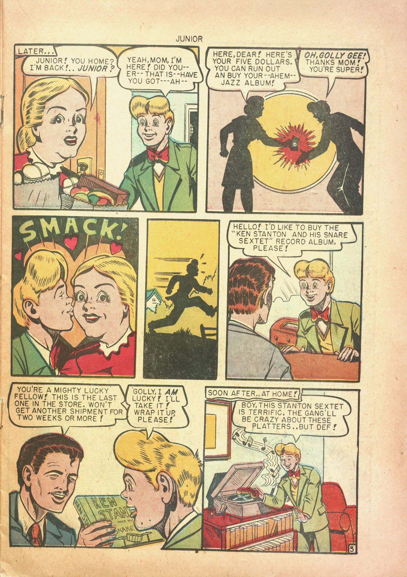Read online Junior (1947) comic -  Issue #11 - 15