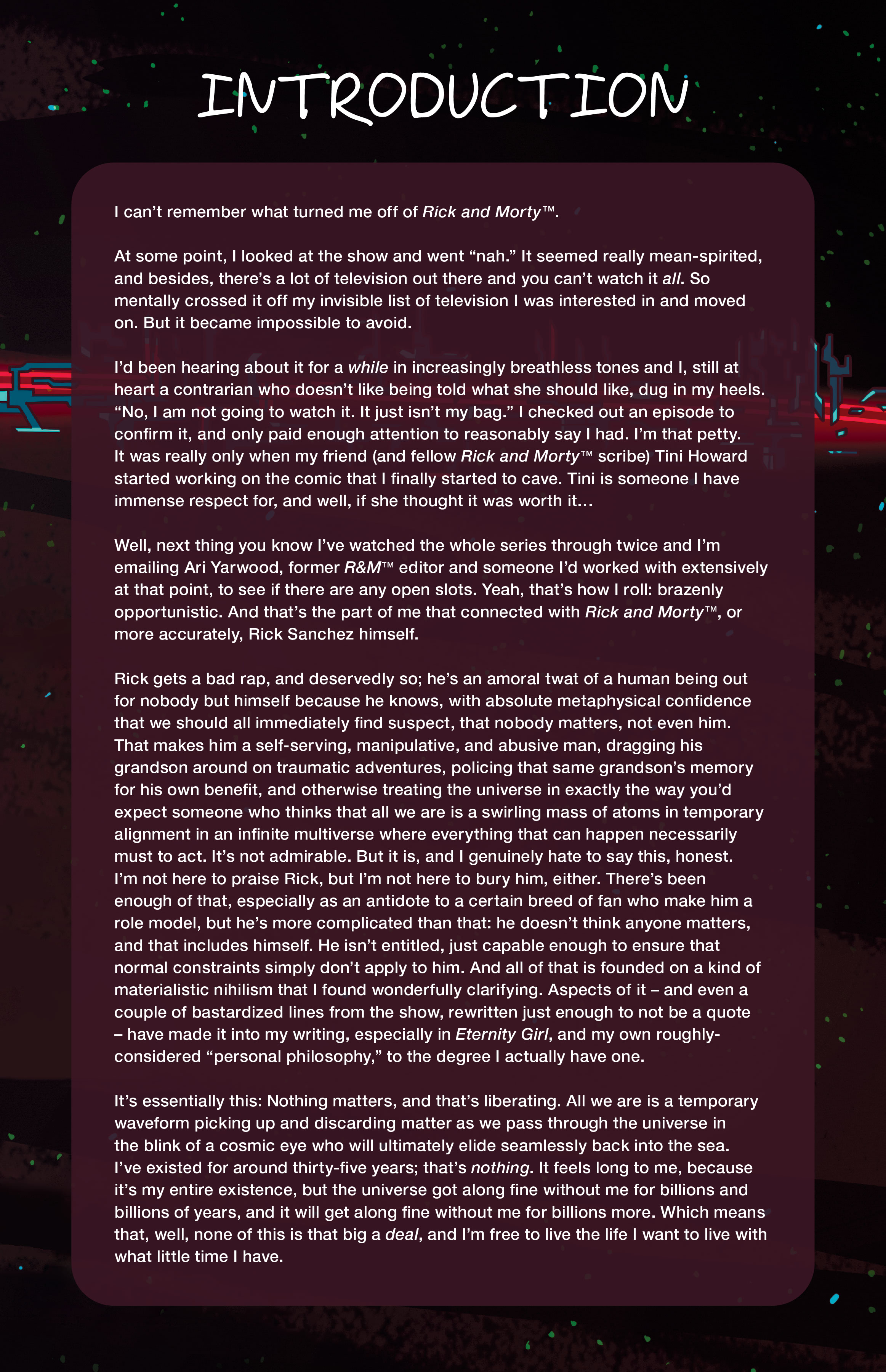 Read online Rick and Morty Deluxe Edition comic -  Issue # TPB 5 (Part 1) - 5