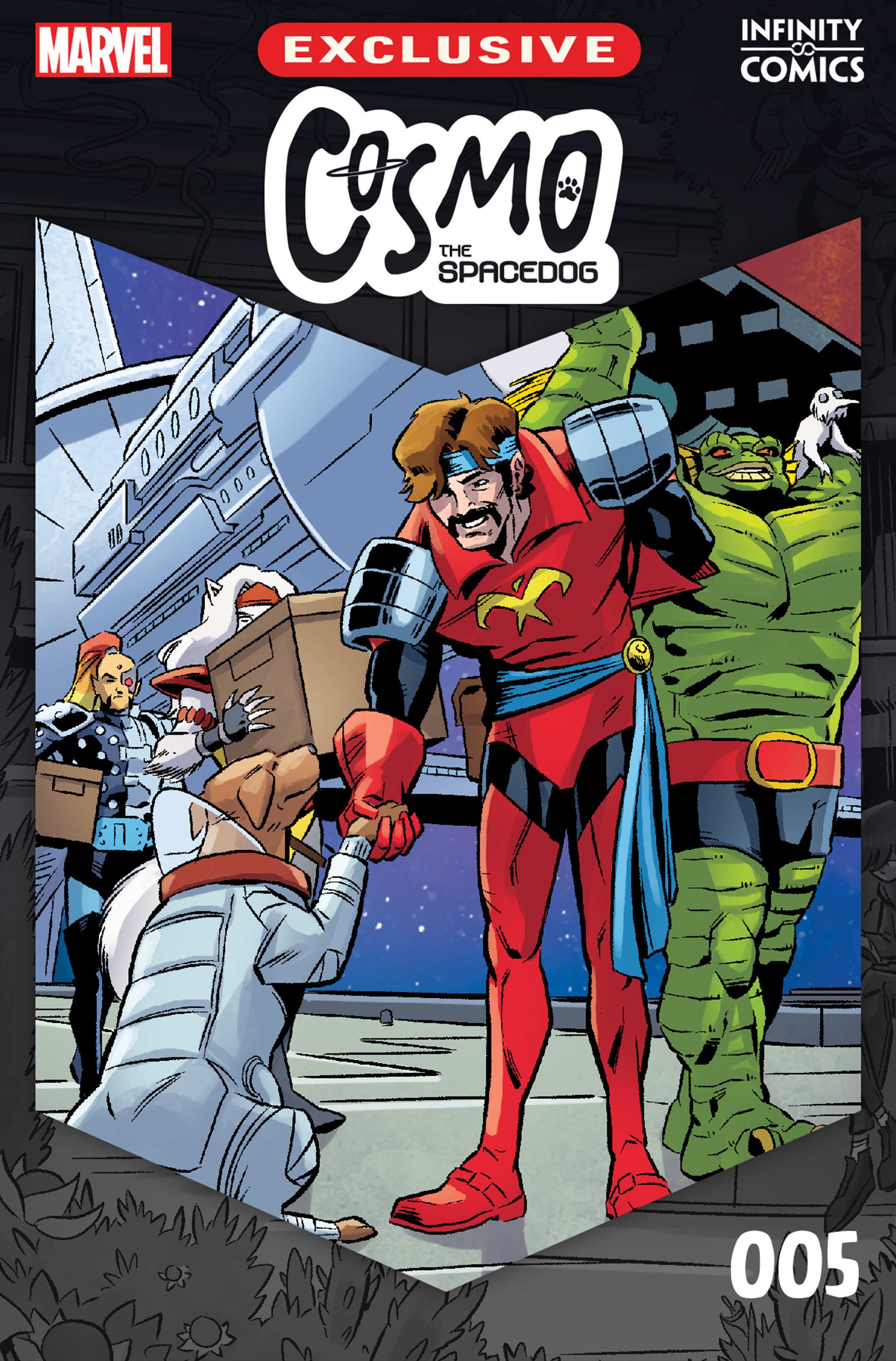 Read online Cosmo the Spacedog Infinity Comic comic -  Issue #5 - 1
