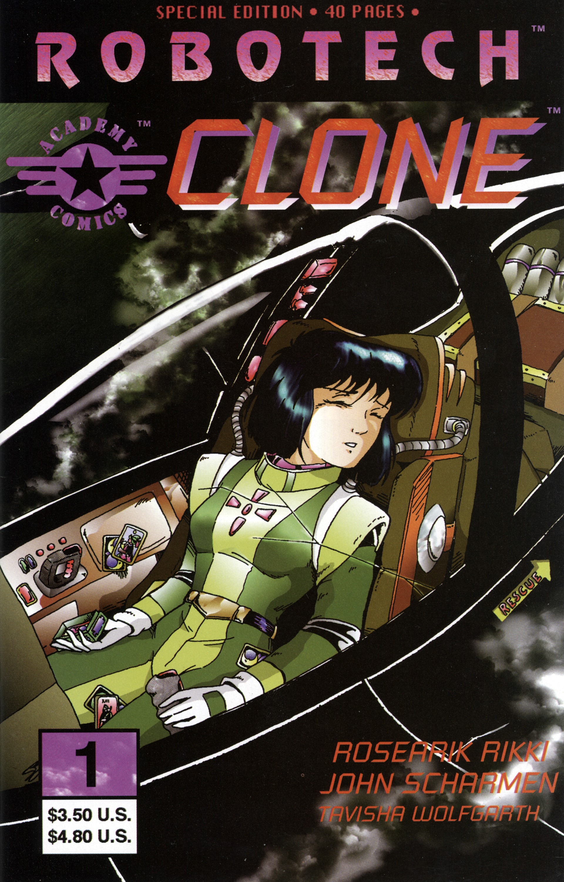 Read online Robotech: Clone Special comic -  Issue # Full - 1