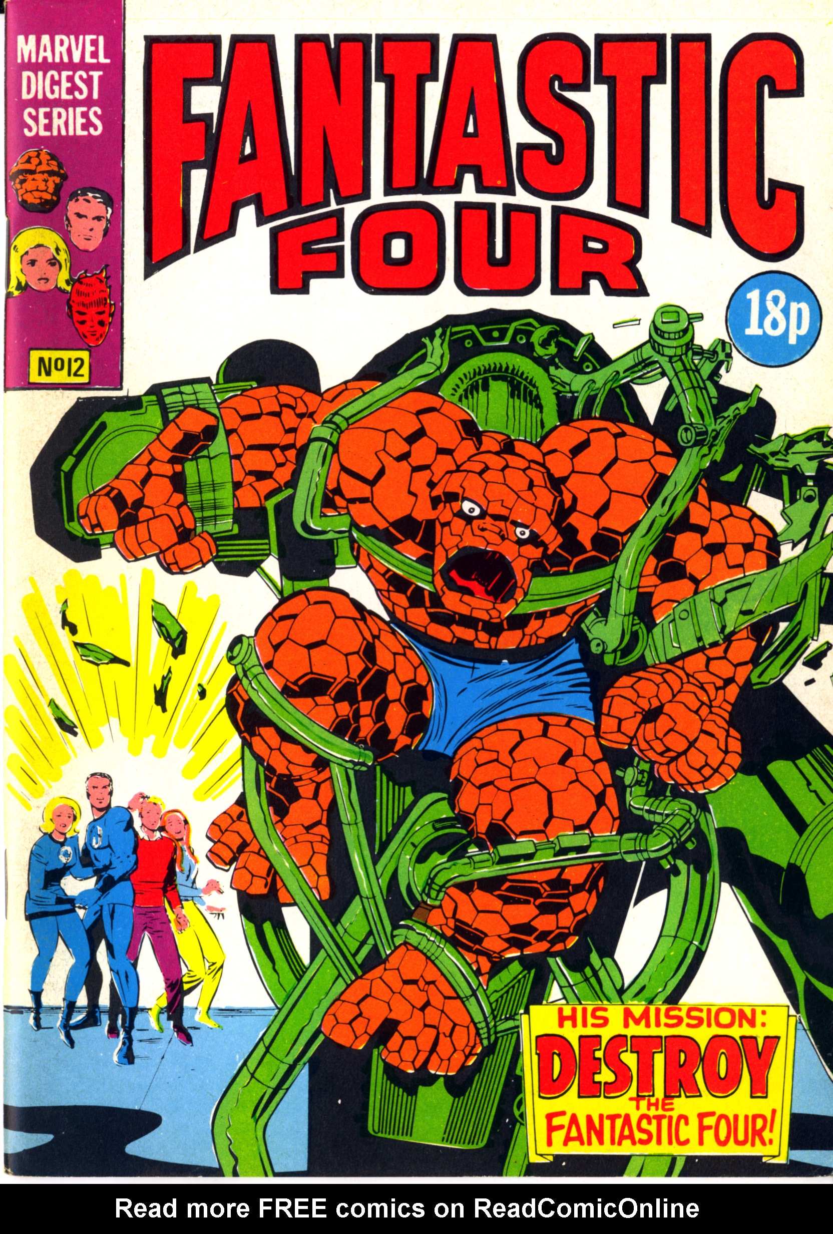 Read online Fantastic Four Pocket Book comic -  Issue #12 - 1
