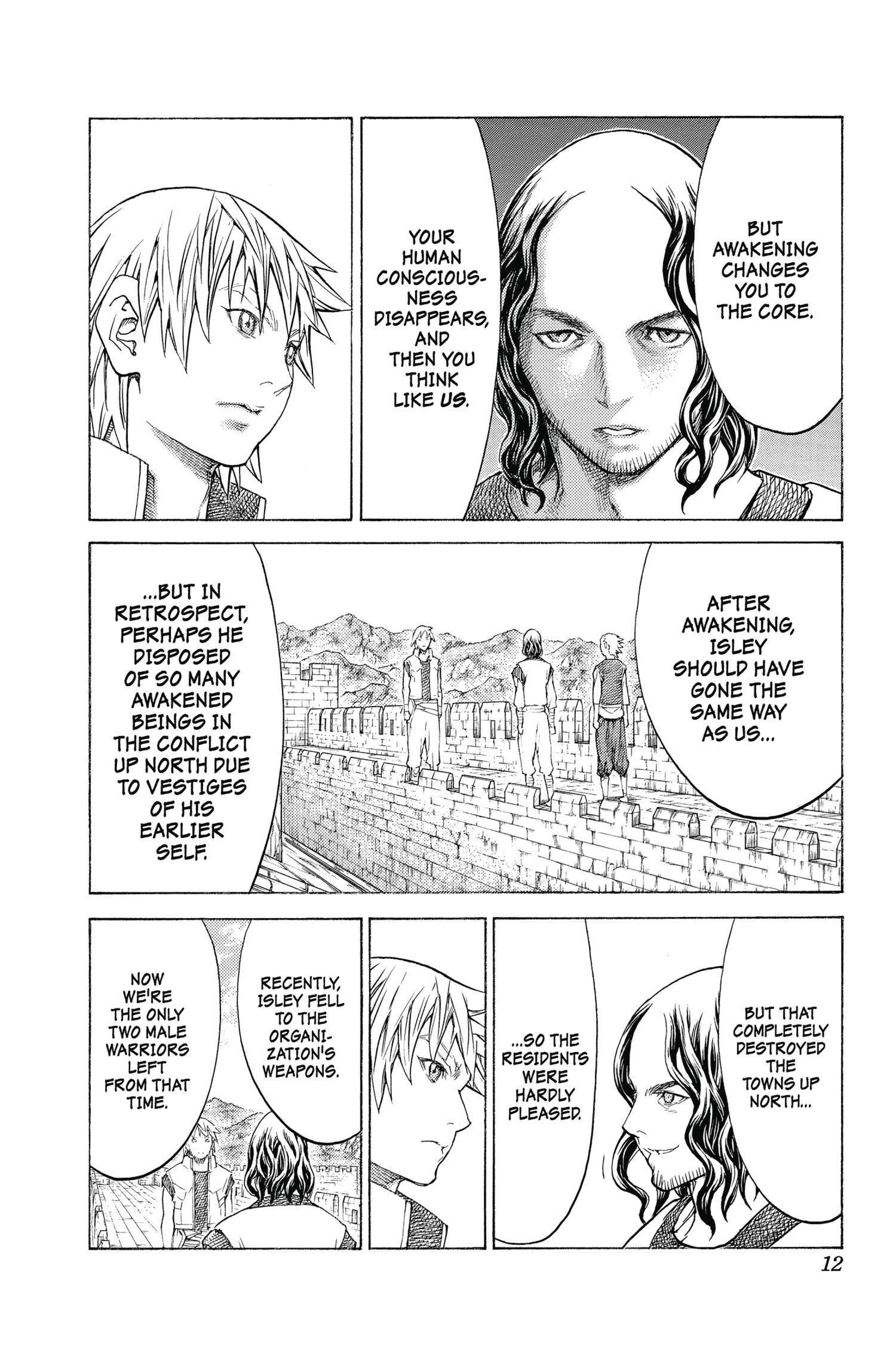 Read online Claymore comic -  Issue #24 - 12