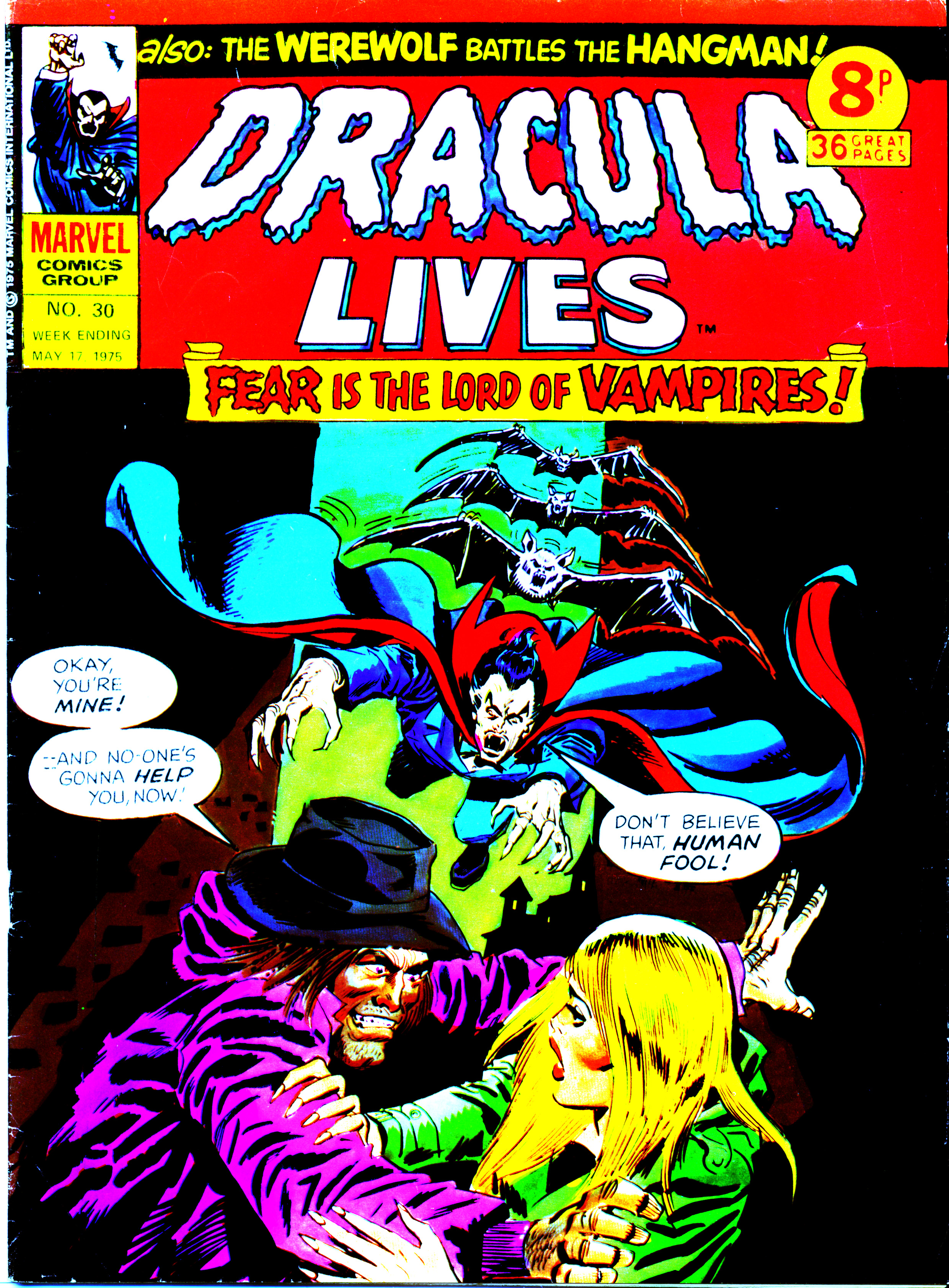 Read online Dracula Lives (1974) comic -  Issue #30 - 1