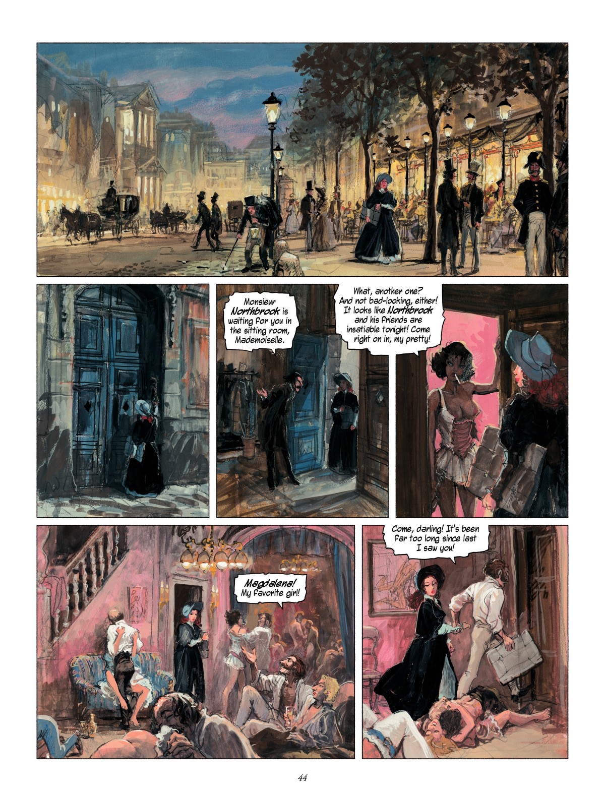 Read online The Revenge of Count Skarbek comic -  Issue #1 - 44
