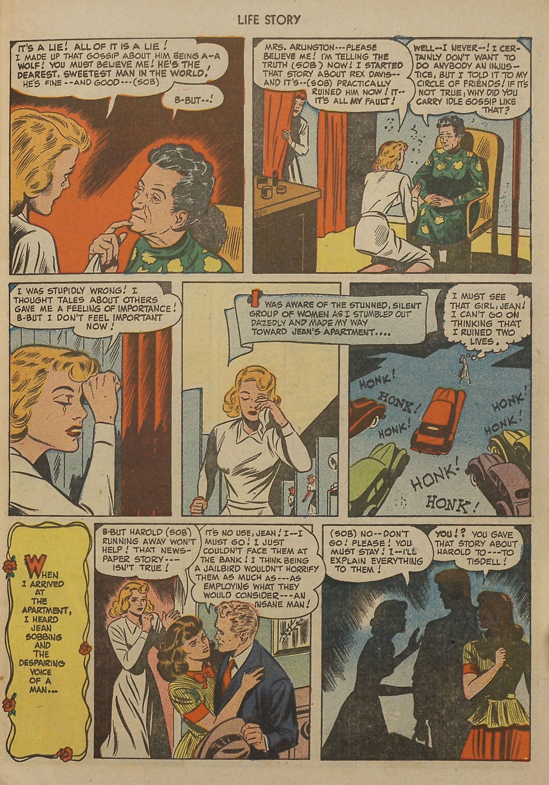 Read online Life Story comic -  Issue #6 - 15