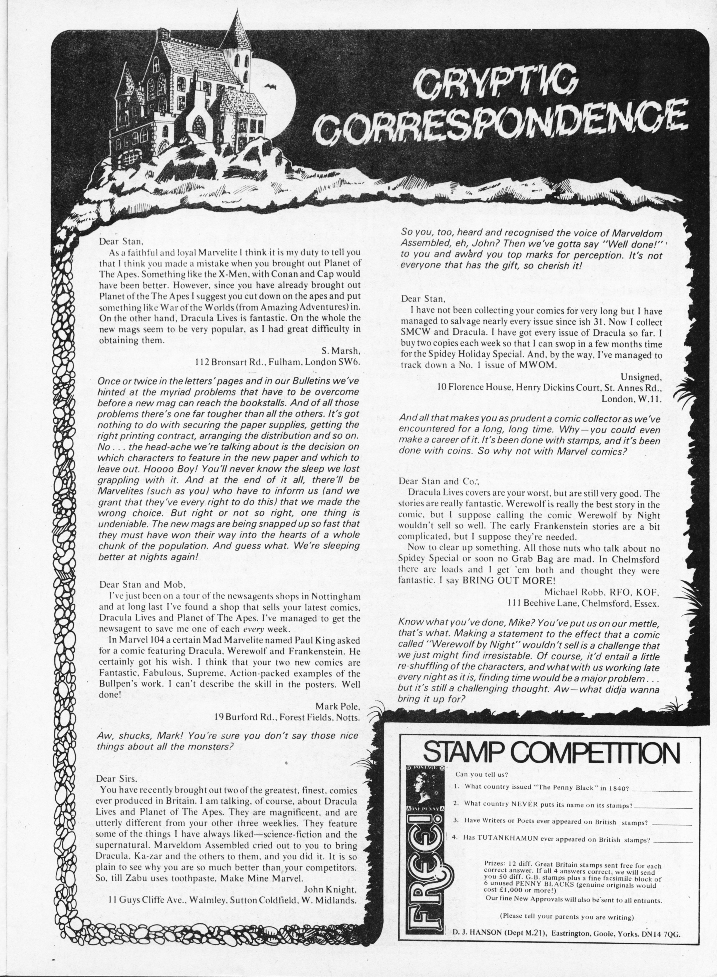 Read online Dracula Lives (1974) comic -  Issue #14 - 13