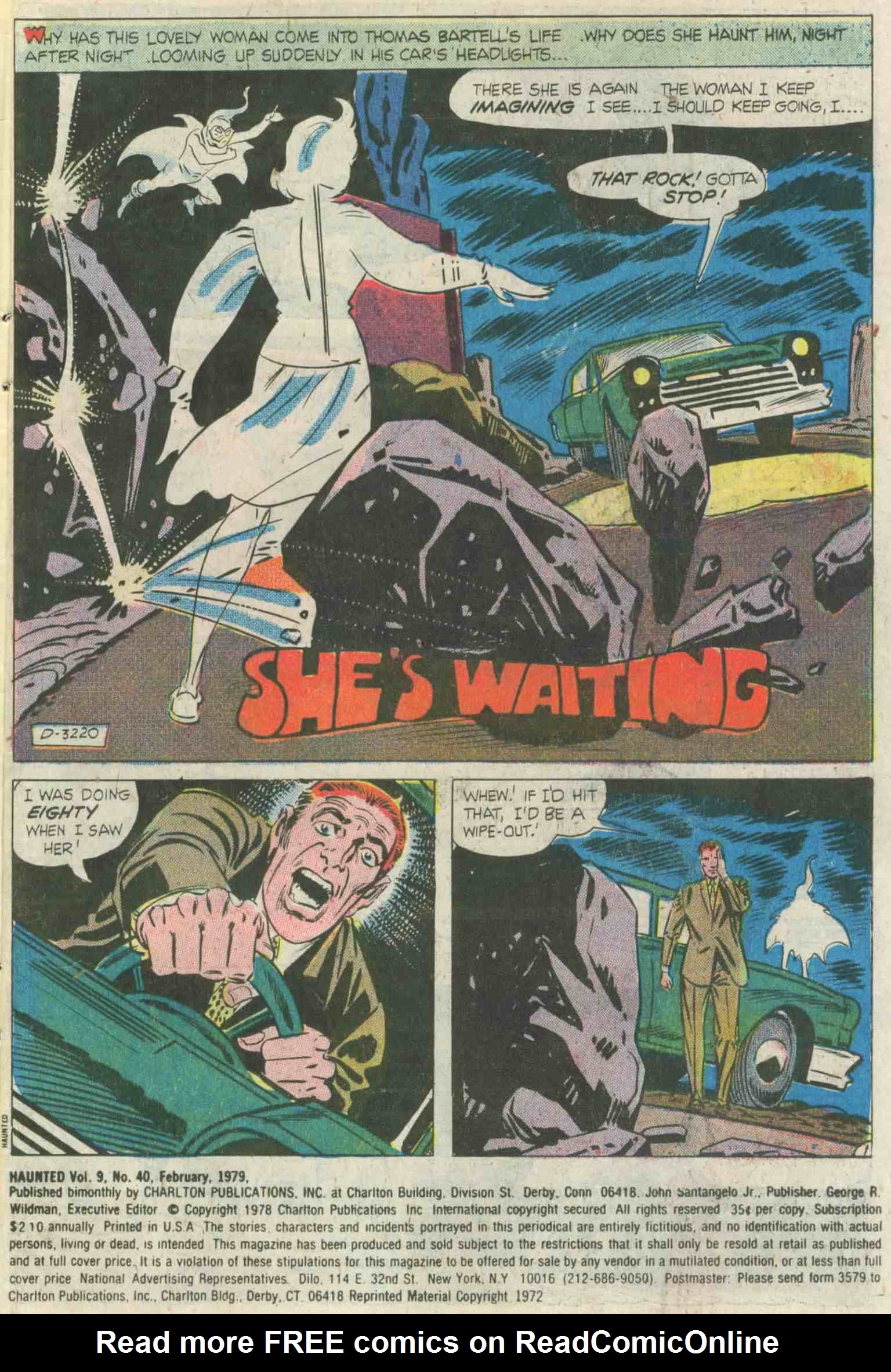 Read online Haunted comic -  Issue #40 - 2