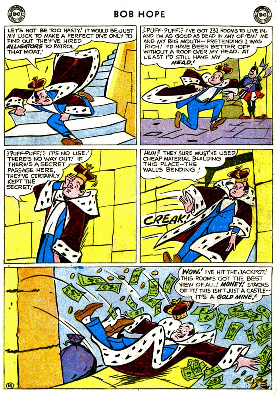 Read online The Adventures of Bob Hope comic -  Issue #58 - 18